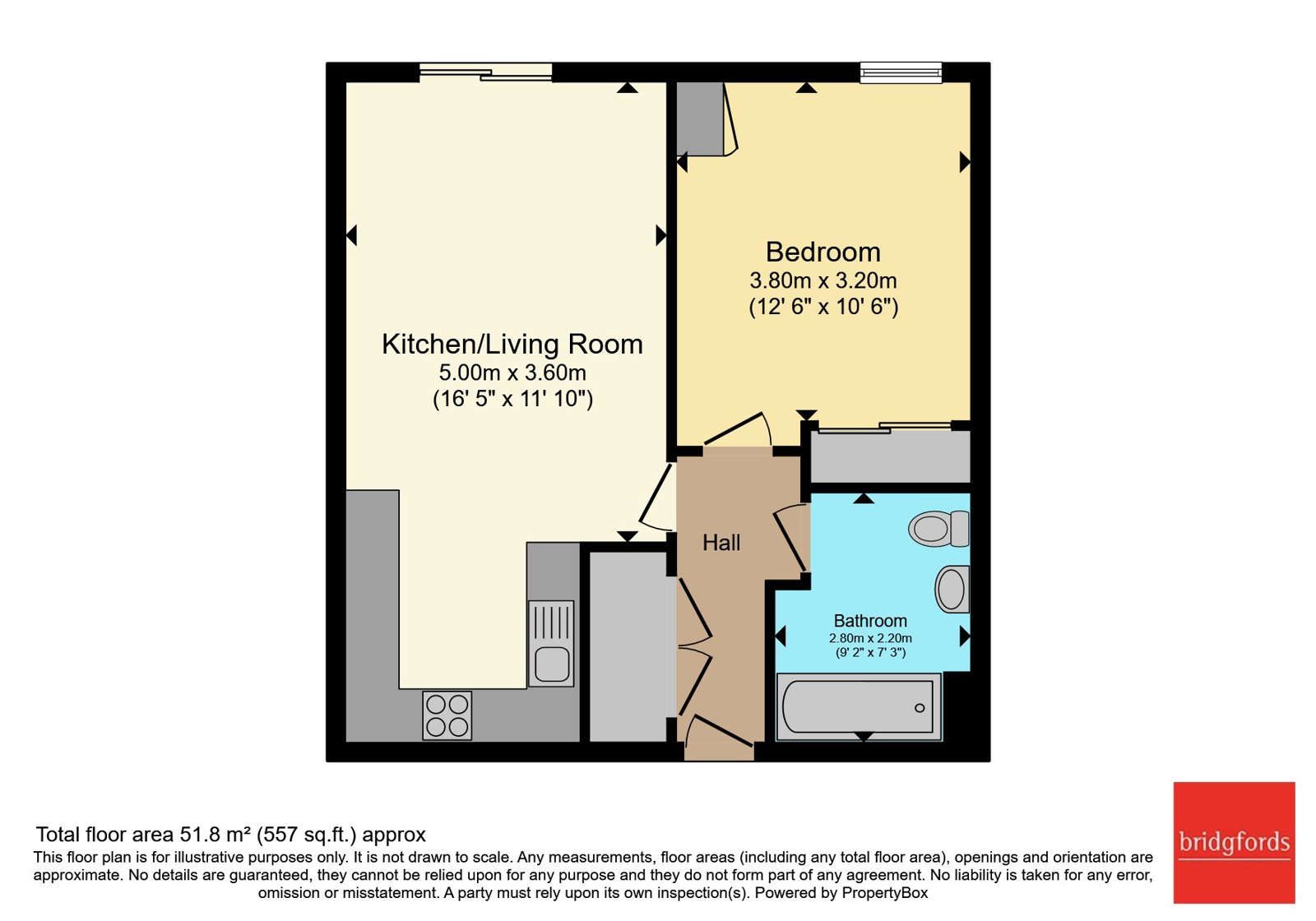 Apartment 26, 313, Talbot Road, Manchester floorplan