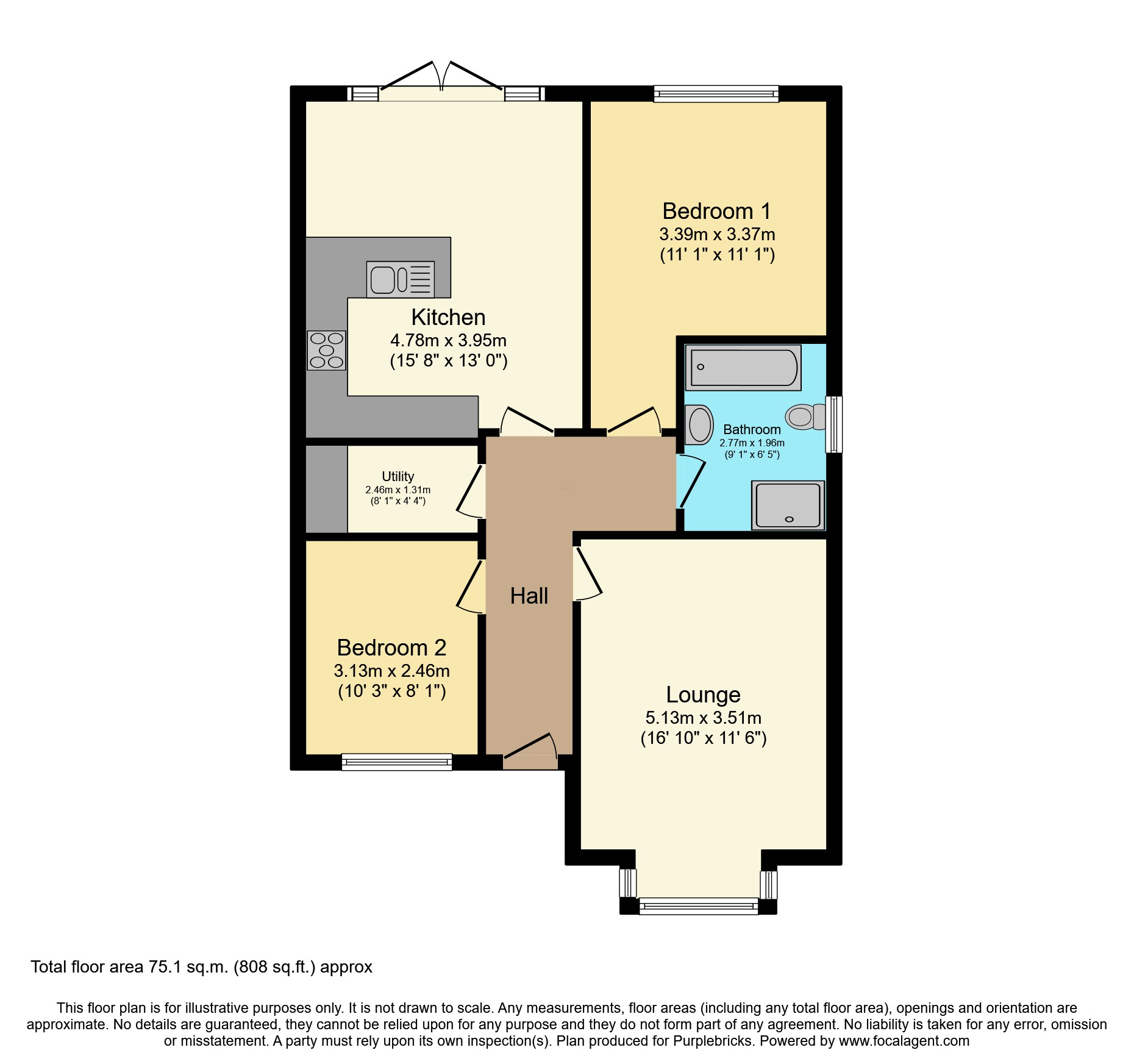 16, Ploughlands Grove, Kirkbymoorside floorplan