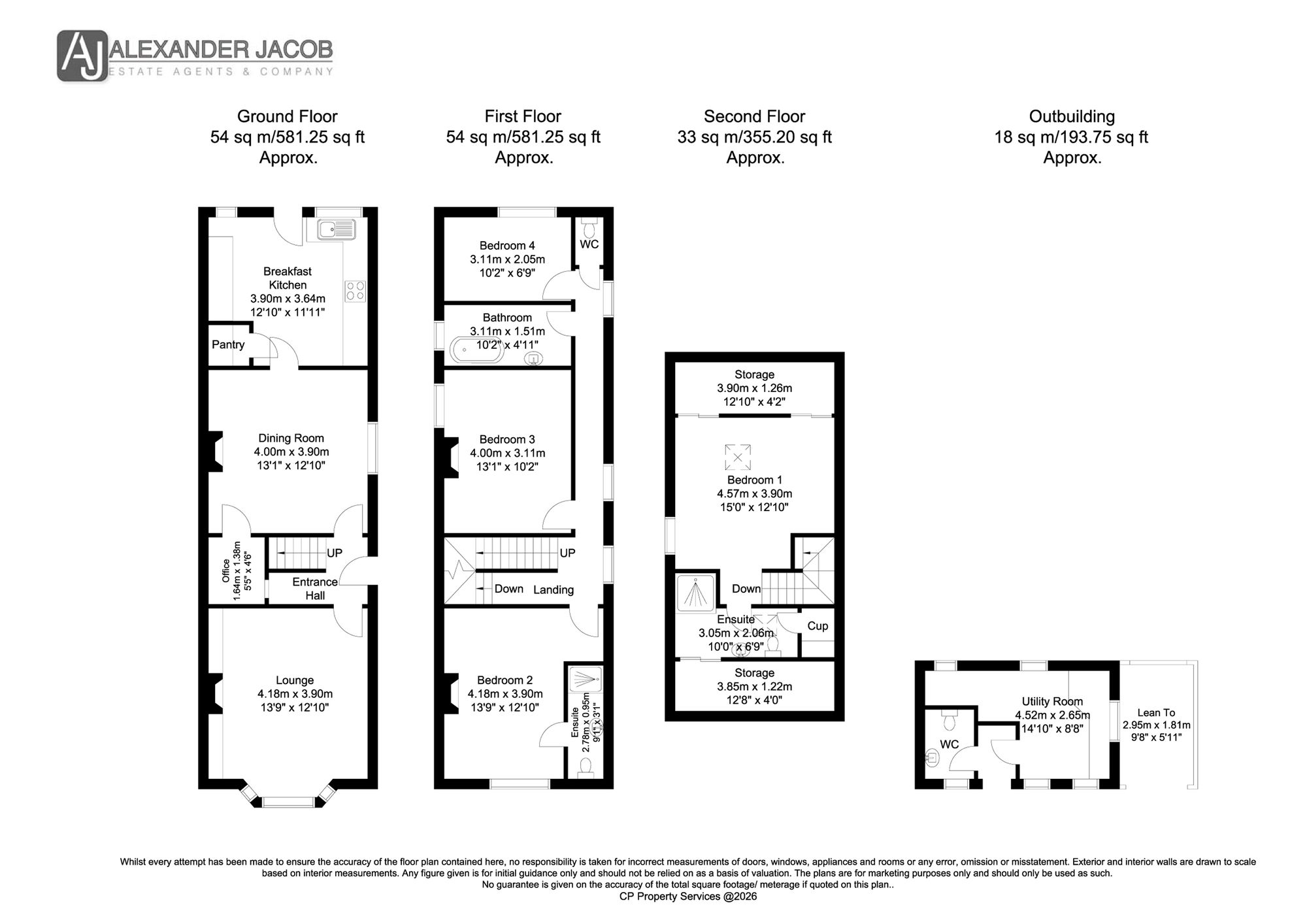 44 Grove Lane, Retford floorplan