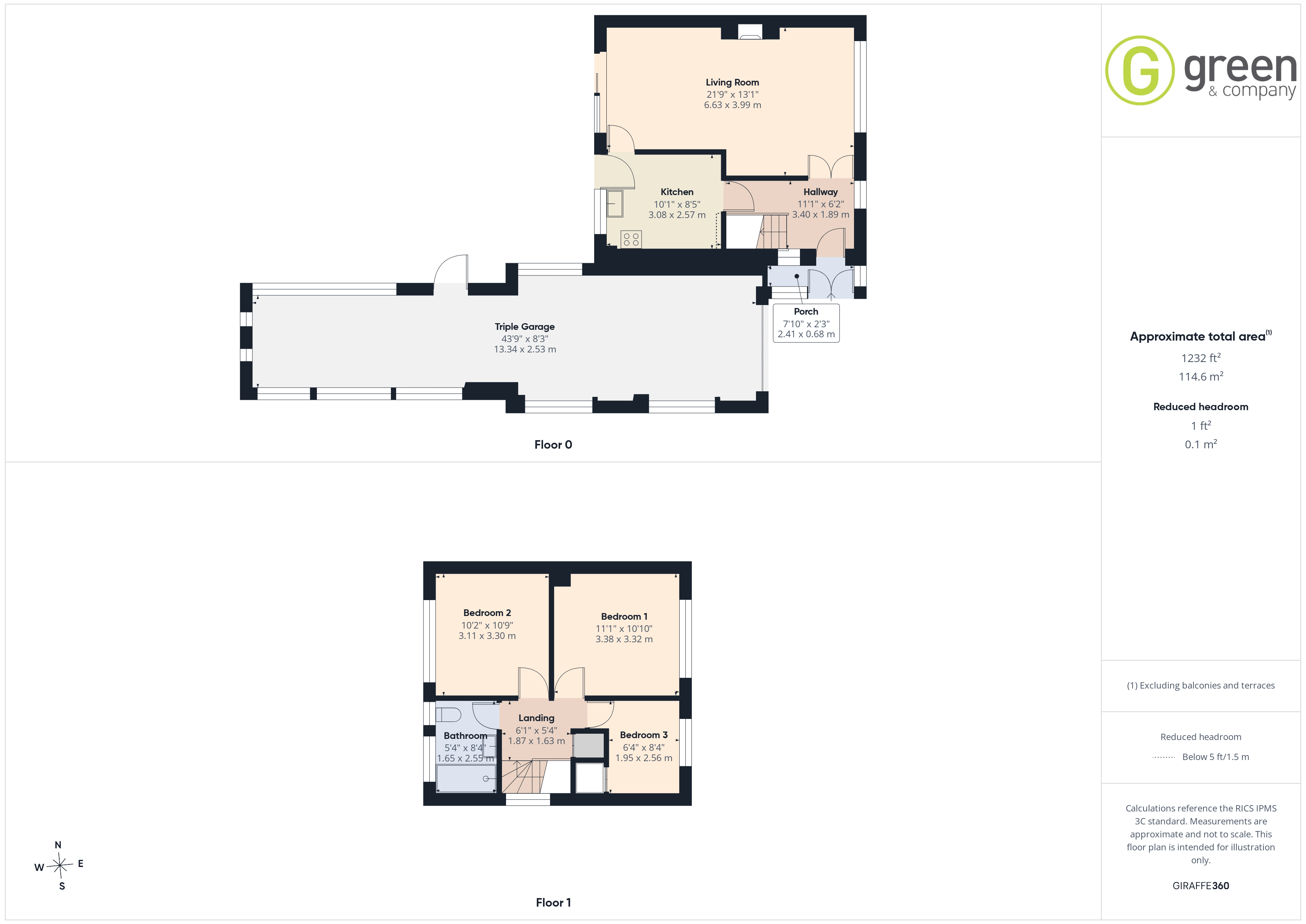 80, Whitecrest, Birmingham floorplan