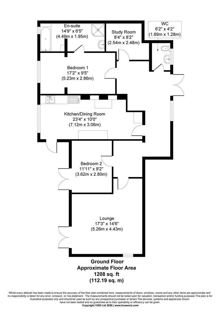 Mistal Cottage, Dam Lane, Selby floorplan