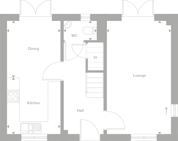 3 Bedrooms Detached house for sale in Heathlands, Sandbach CW11