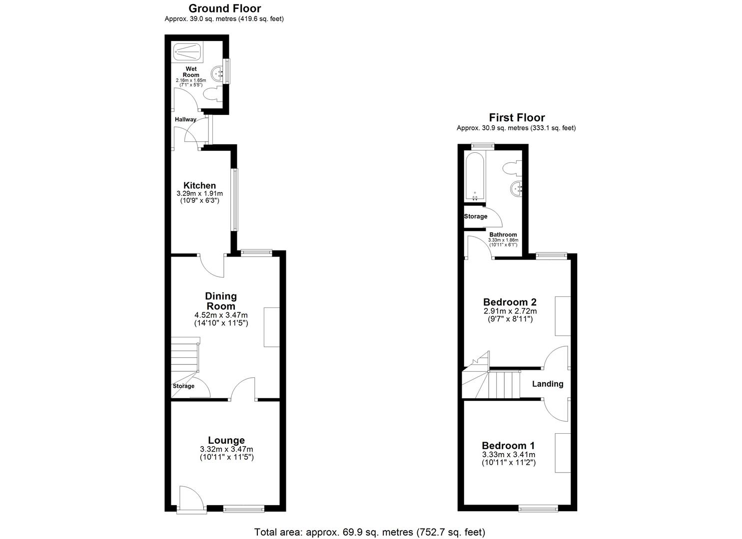 8, Heber Street, Goole floorplan