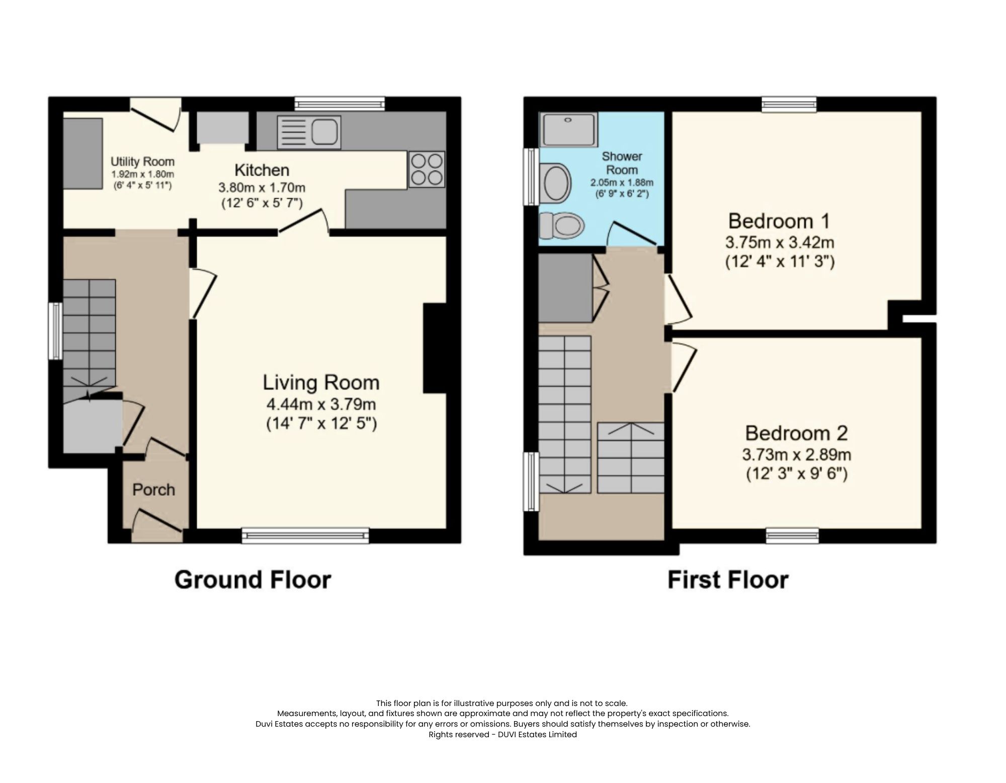 2, Cowan Street, Bathgate, EH48 floorplan