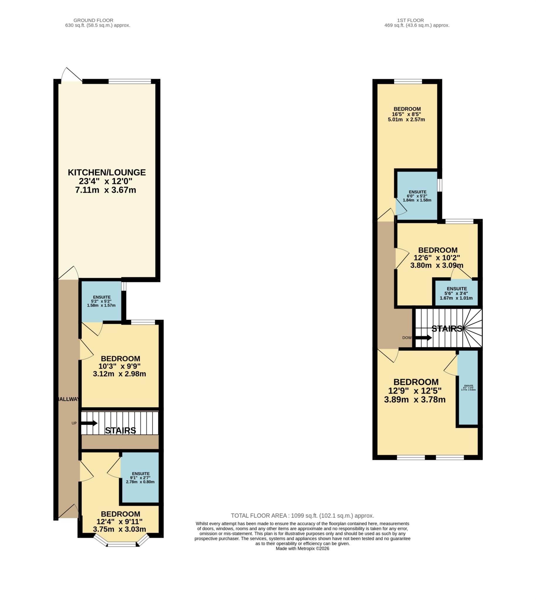 Norris Road, Reading floorplan