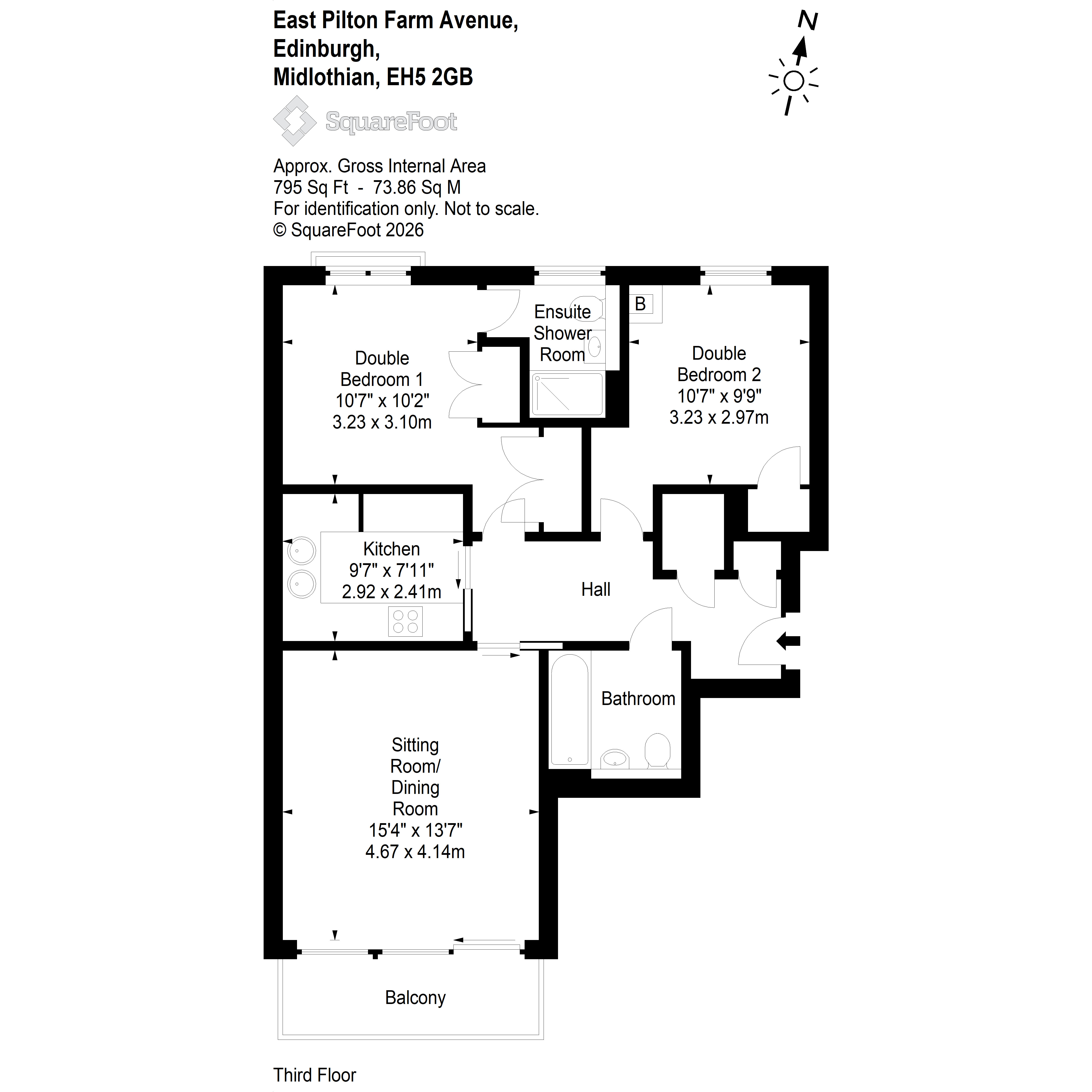 10/12, East Pilton Farm Avenue, Edinburgh floorplan