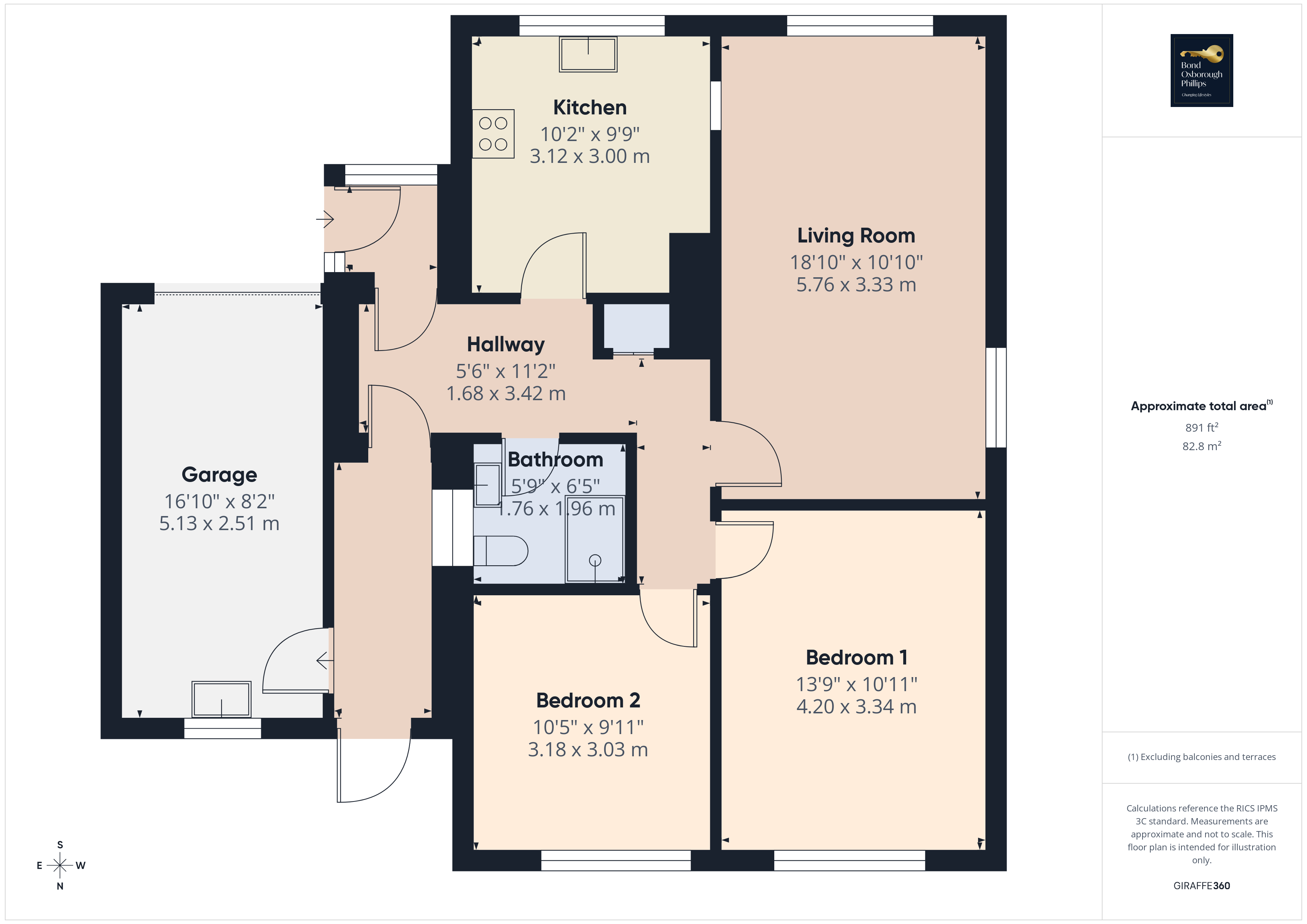 27, Highfield, Crediton floorplan
