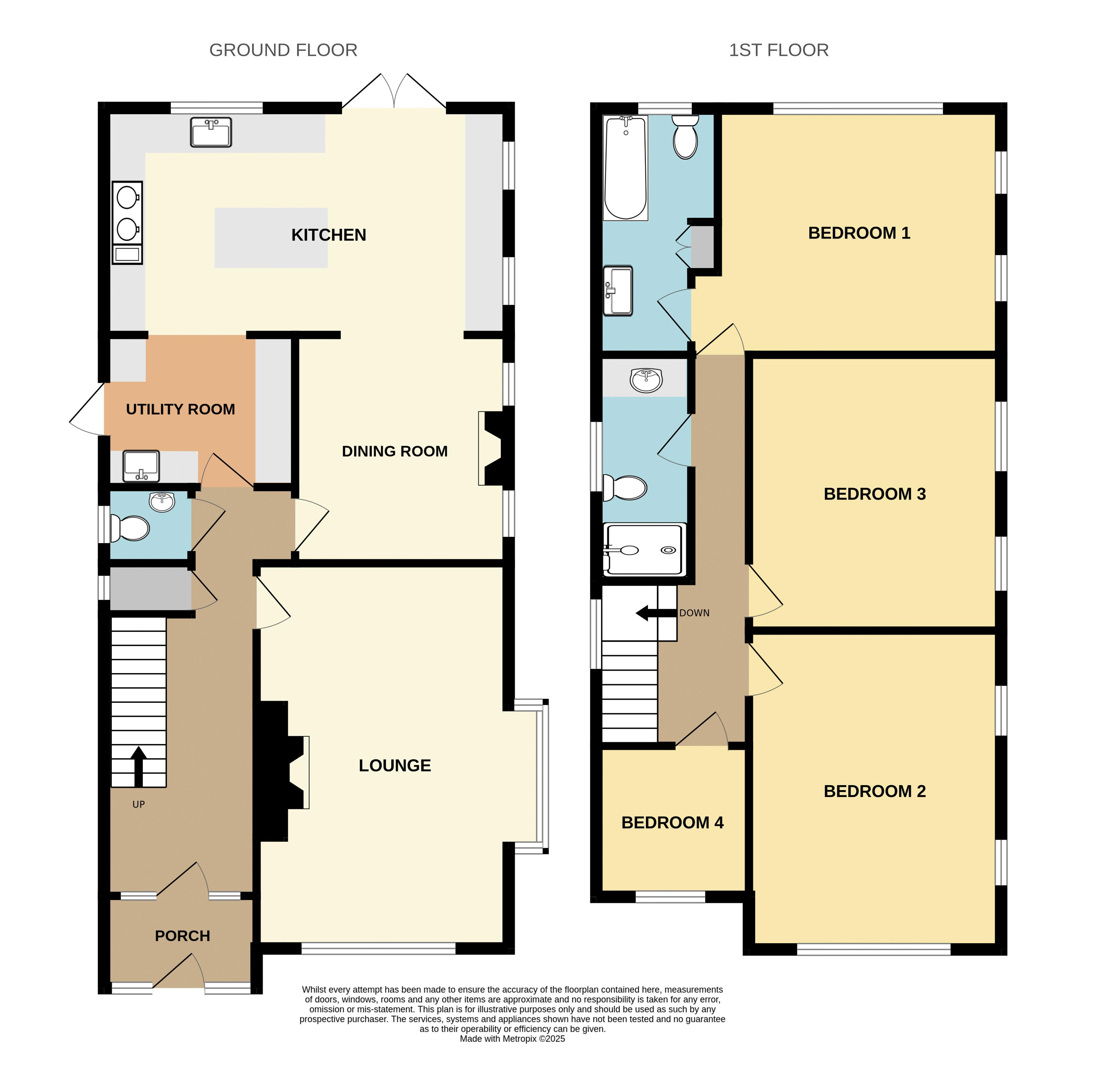 21, Glynde Way, Southend-On-Sea floorplan