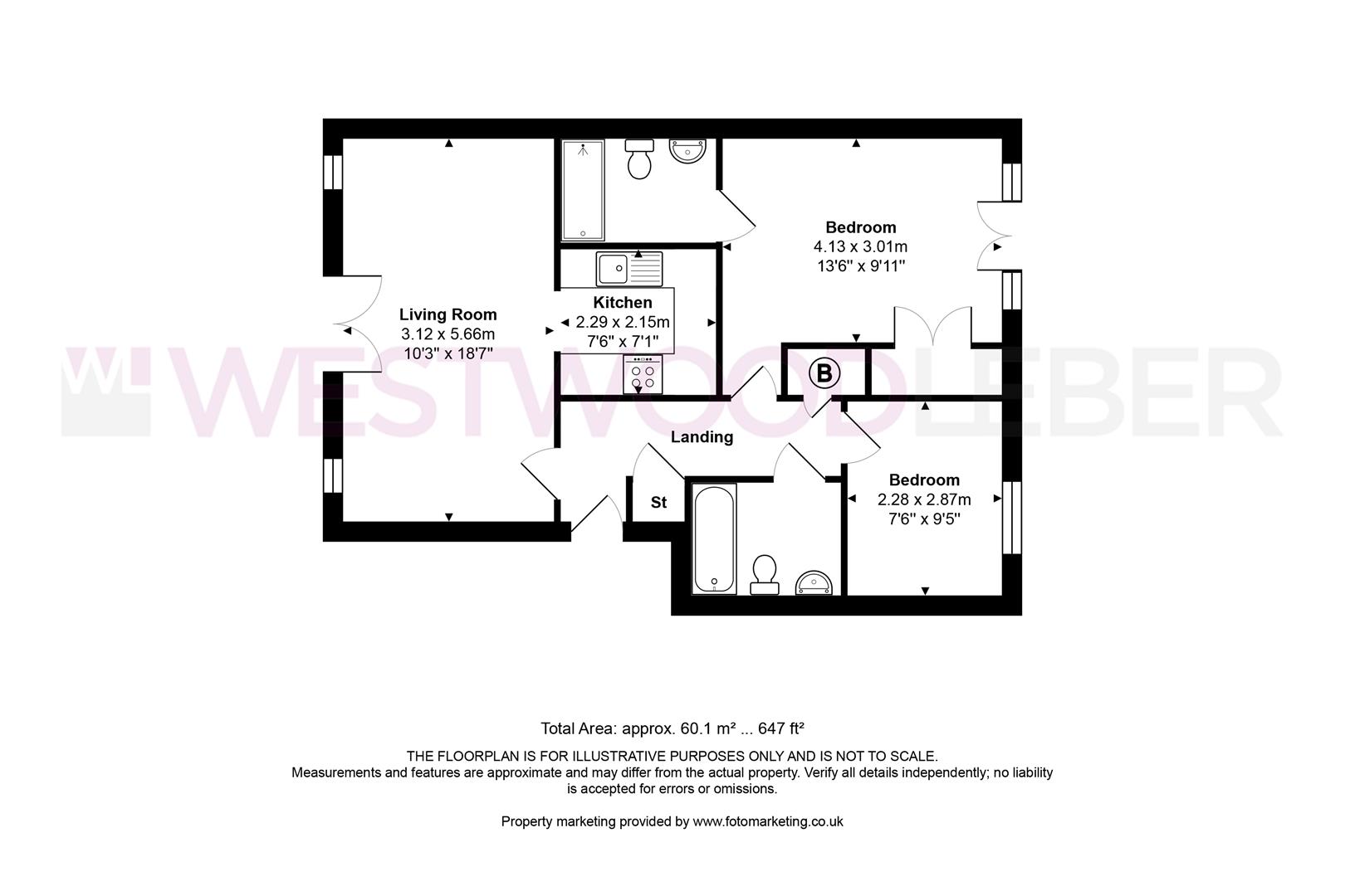 5 Elppin Court, Park Lane, Broxbourne floorplan