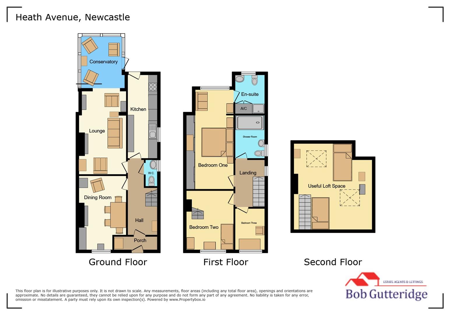40, Heath Avenue, Newcastle floorplan