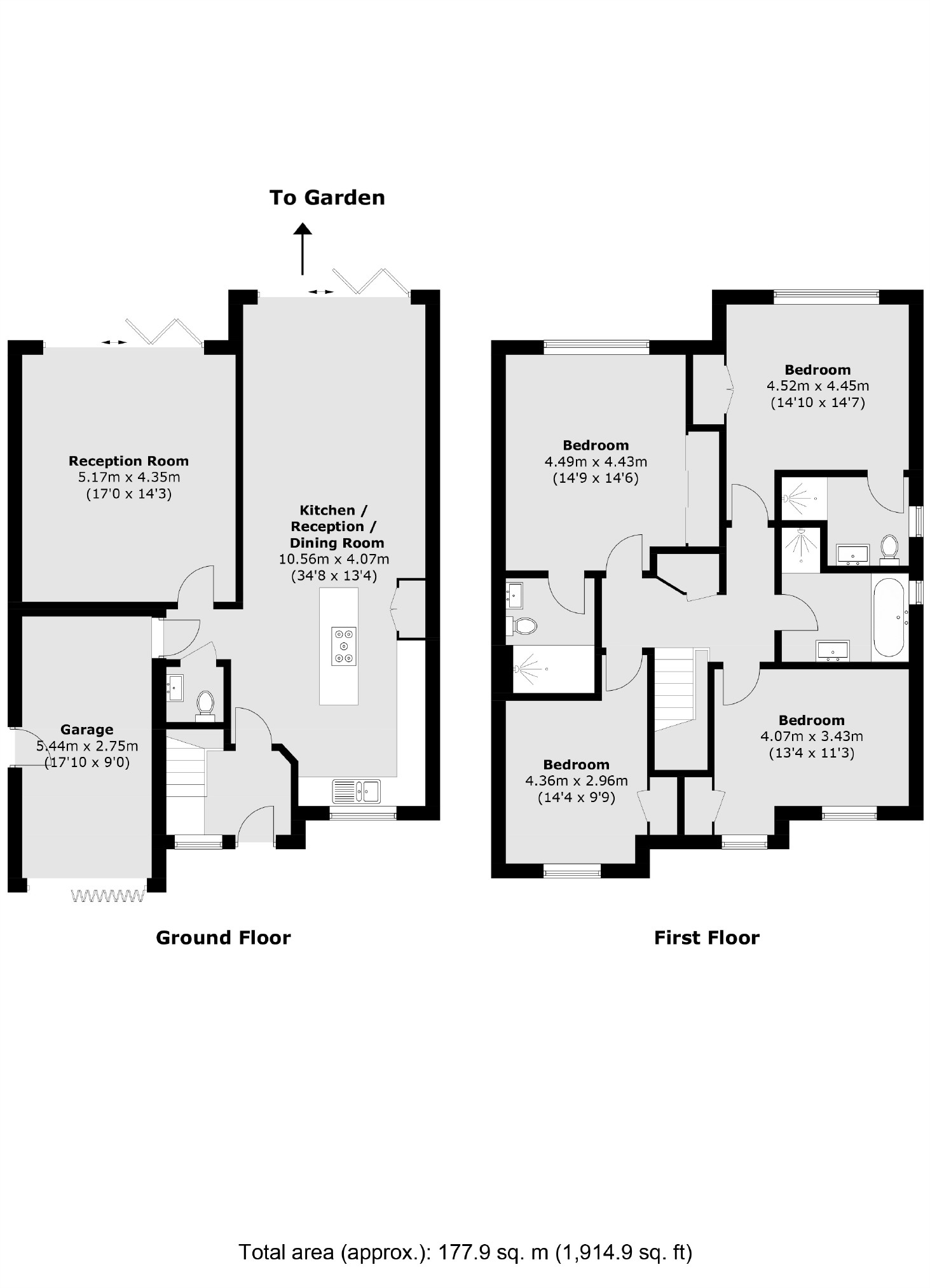 Mandarin House, Lower Hampton Road, Sunbury-On-Thames floorplan