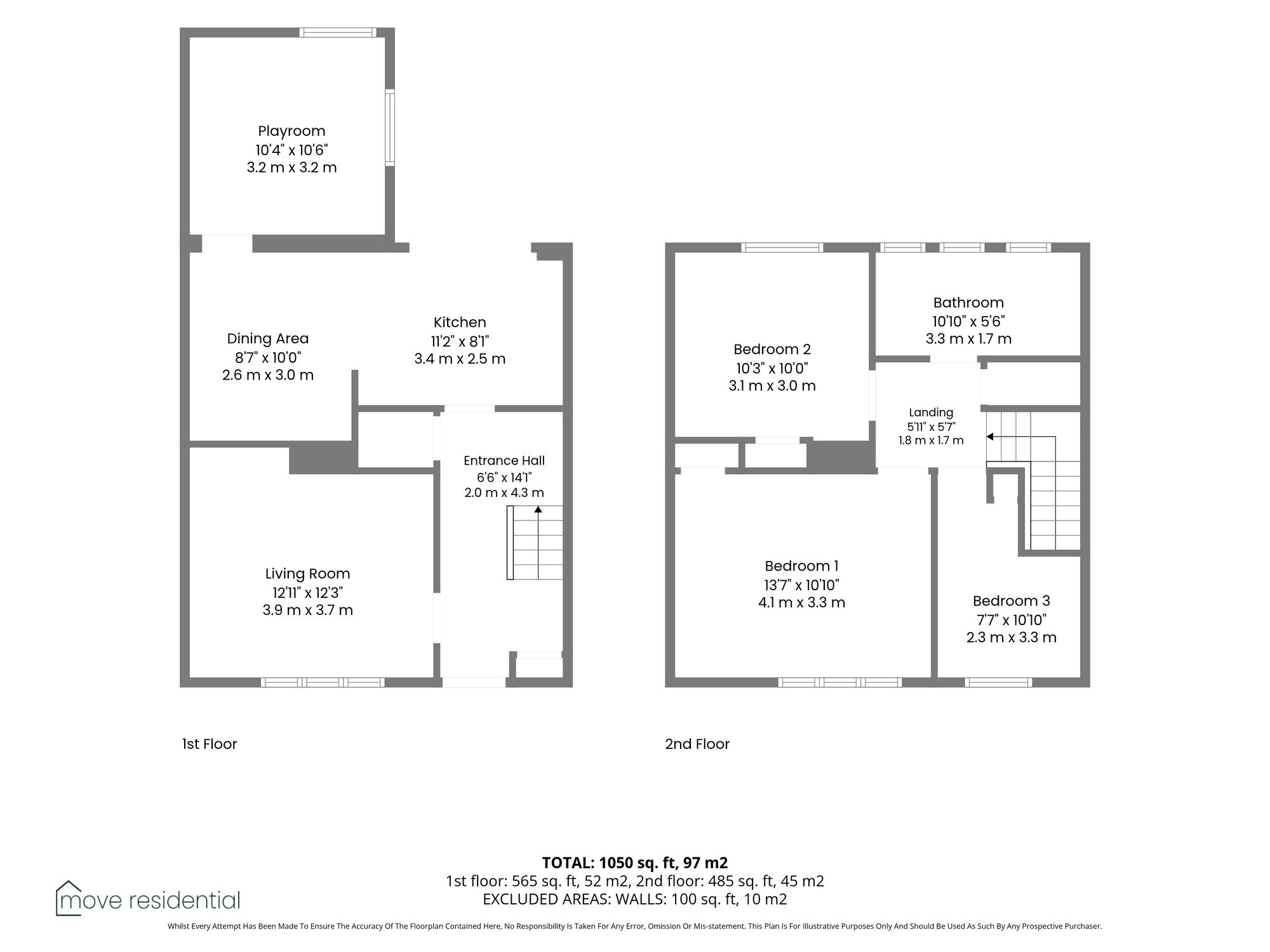 63 Central Way, Liverpool floorplan