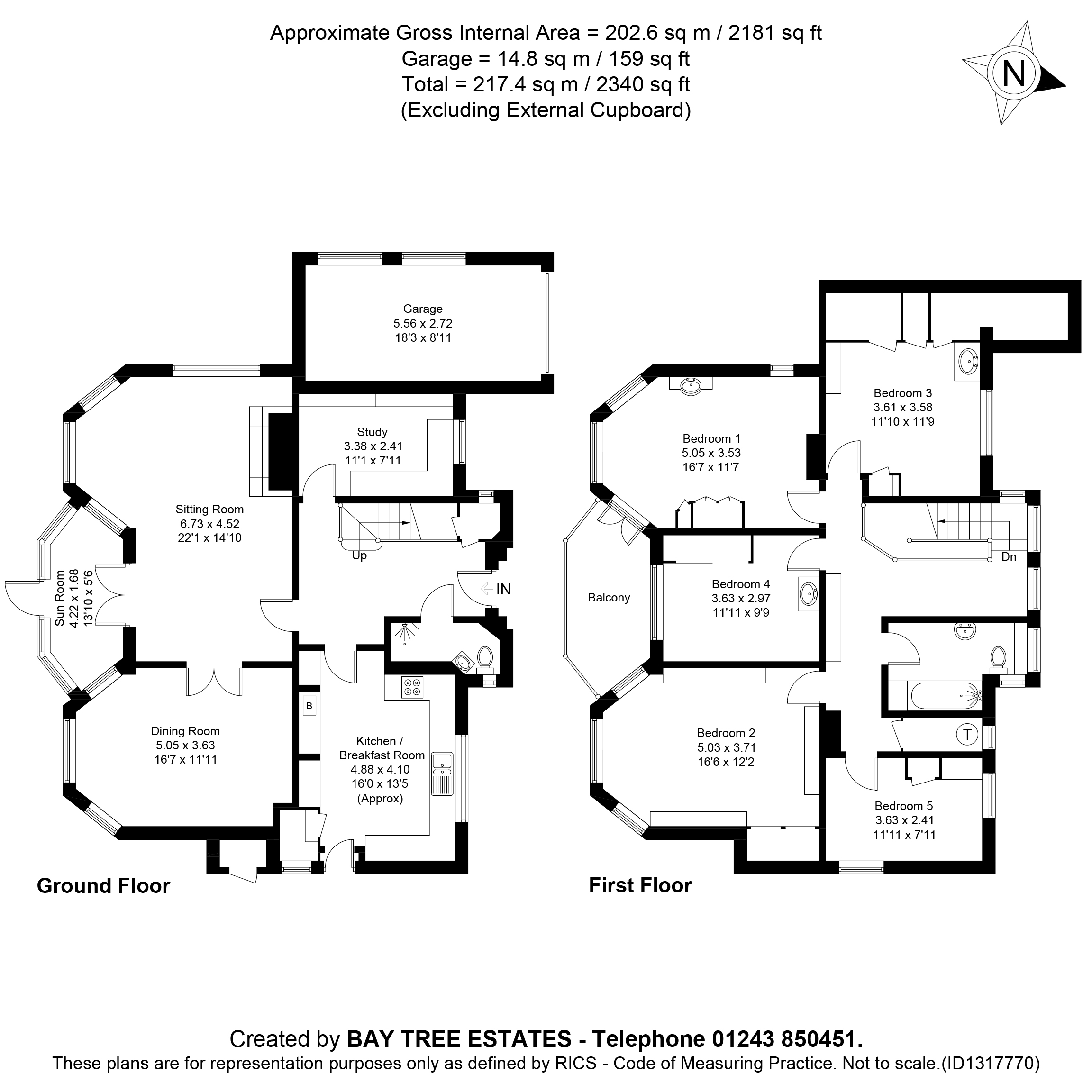 29, Sea Drive, Felpham floorplan