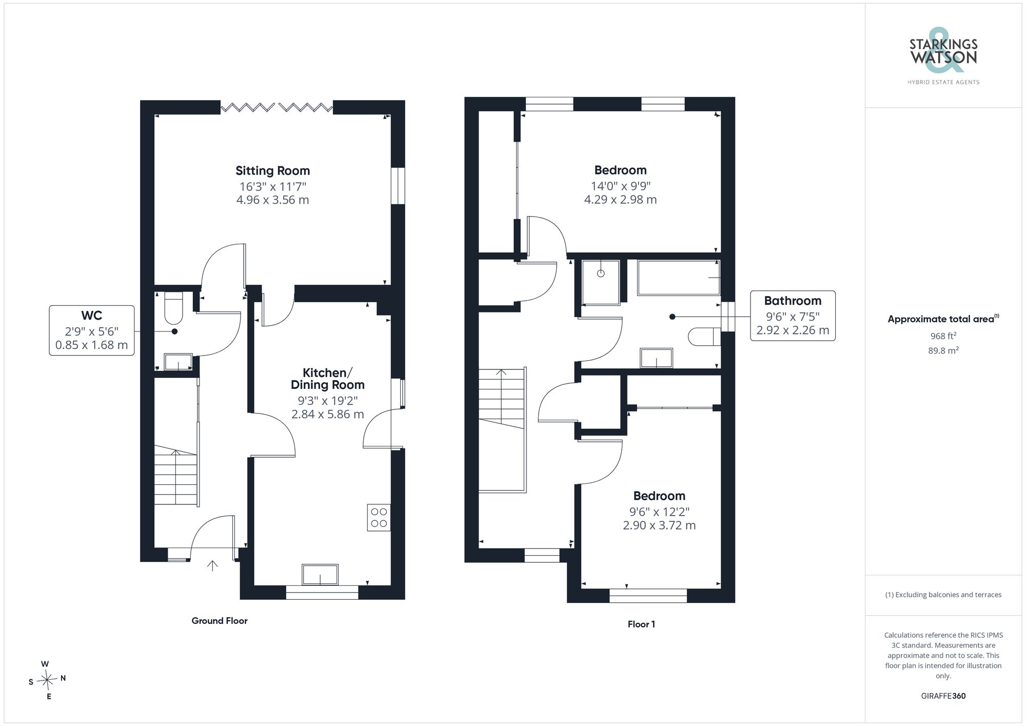 1 Ribbons Close, Stowmarket floorplan