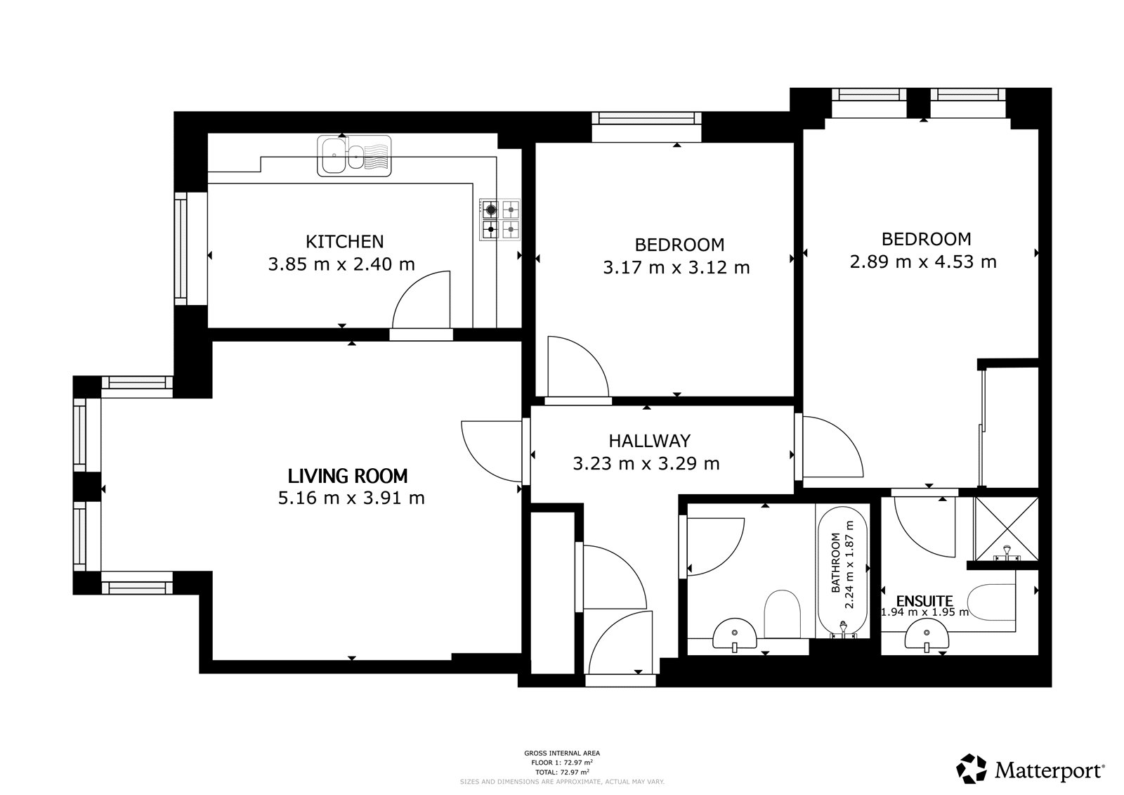 44A, Ross Avenue, Perth and Kinross floorplan