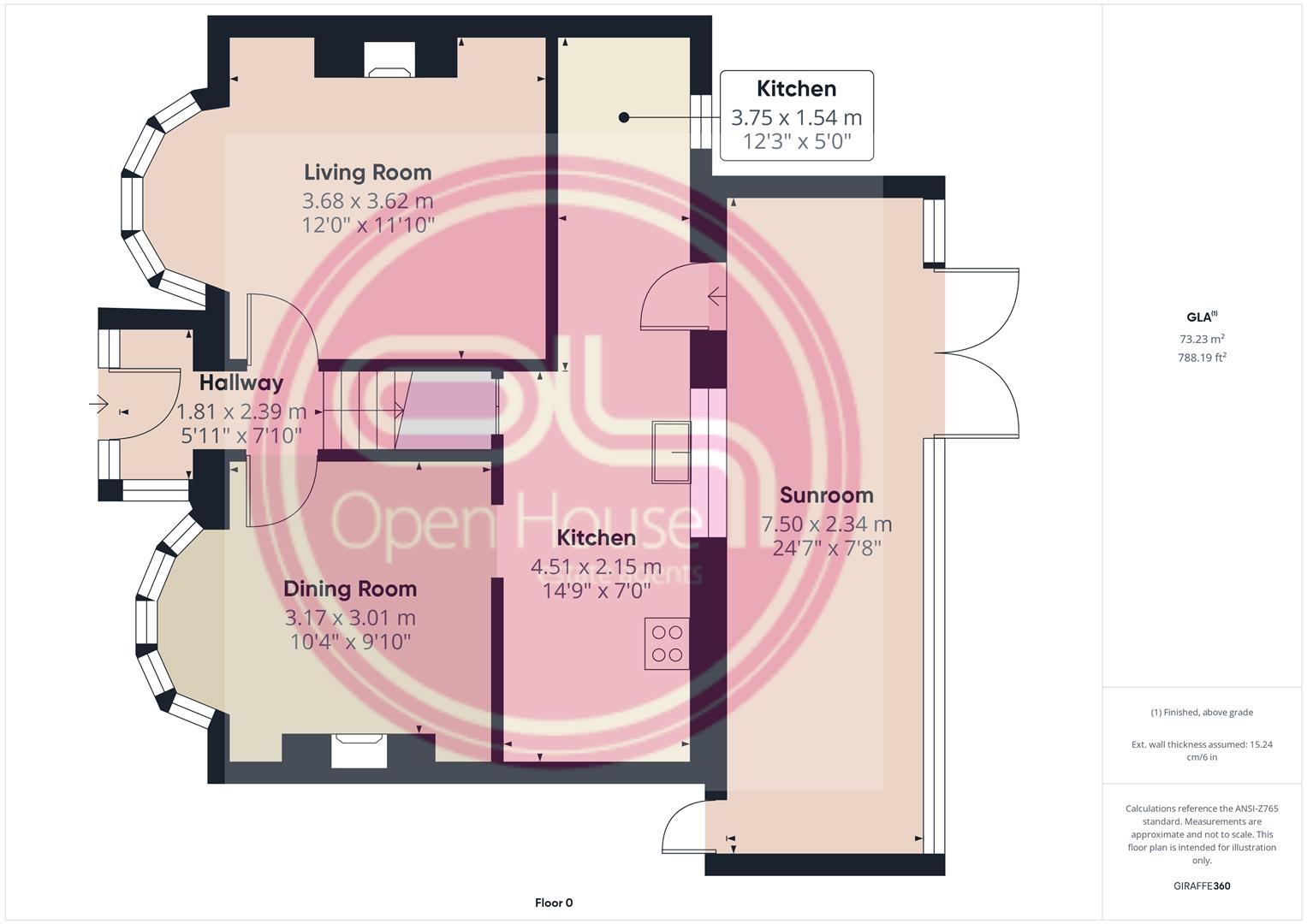 293, Lichfield Road, Burton-On-Trent floorplan