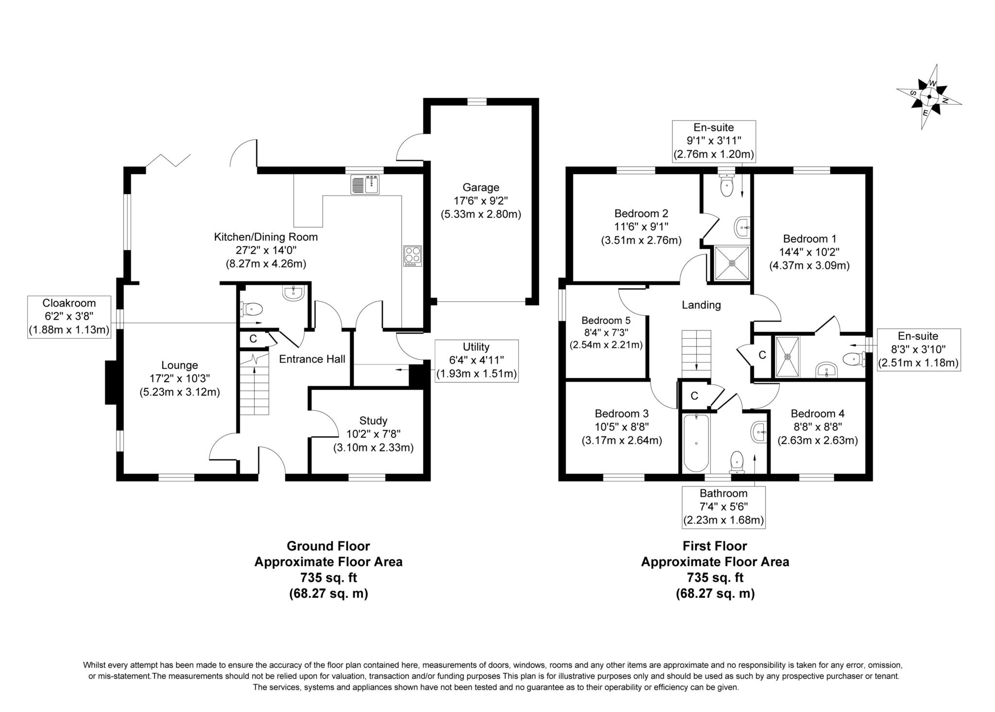 1, Walpole Way, Norwich floorplan