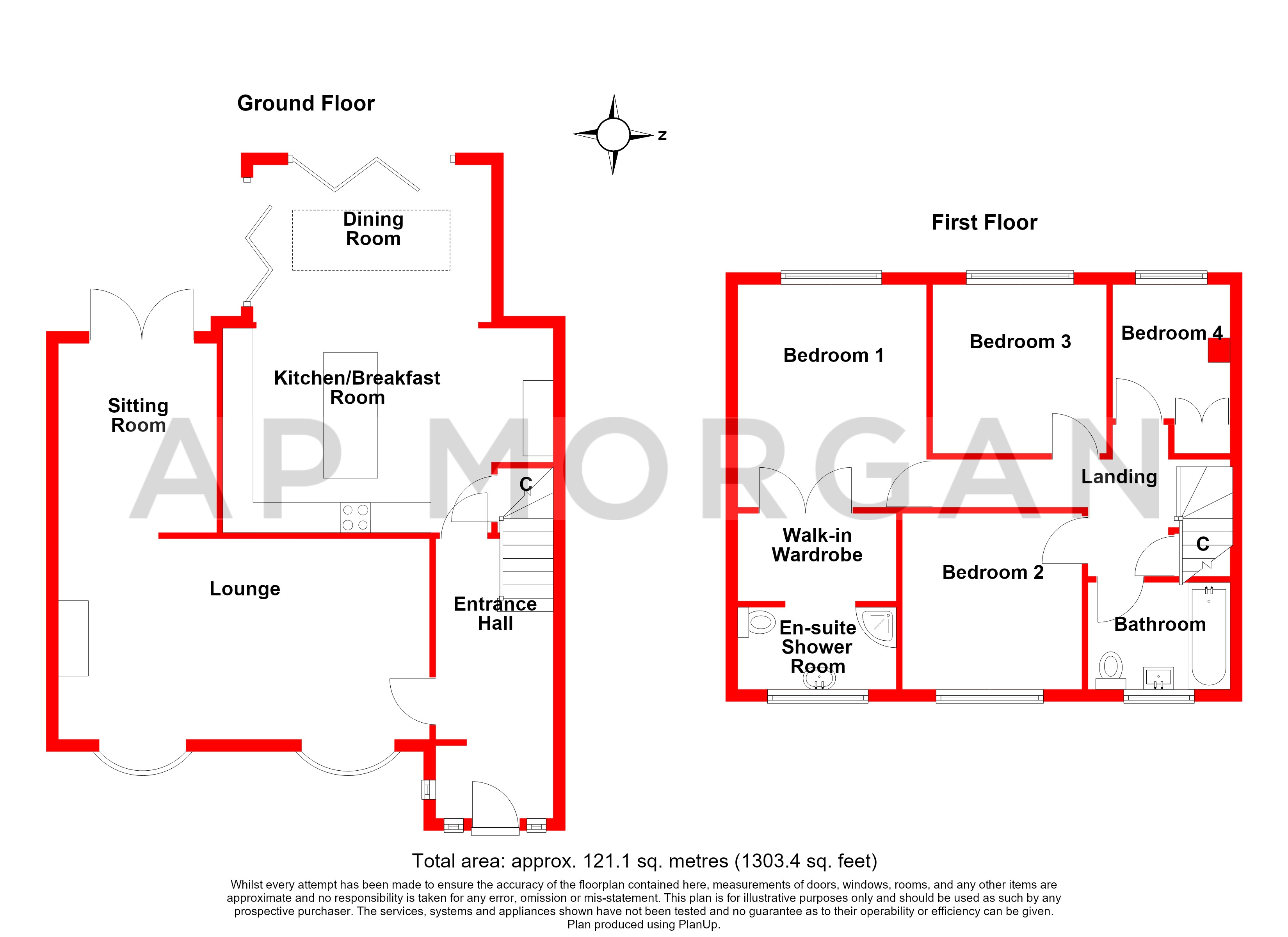 7, Coppice Close, Dudley floorplan