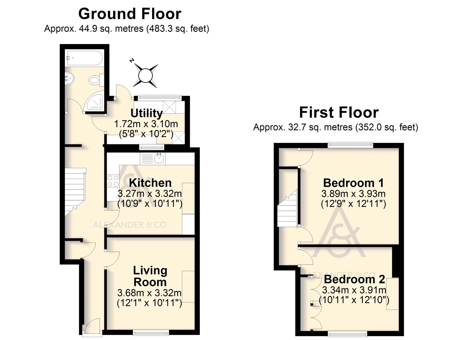 Halse Road, Brackley NN13, 2 bedroom terraced house to rent 64626100