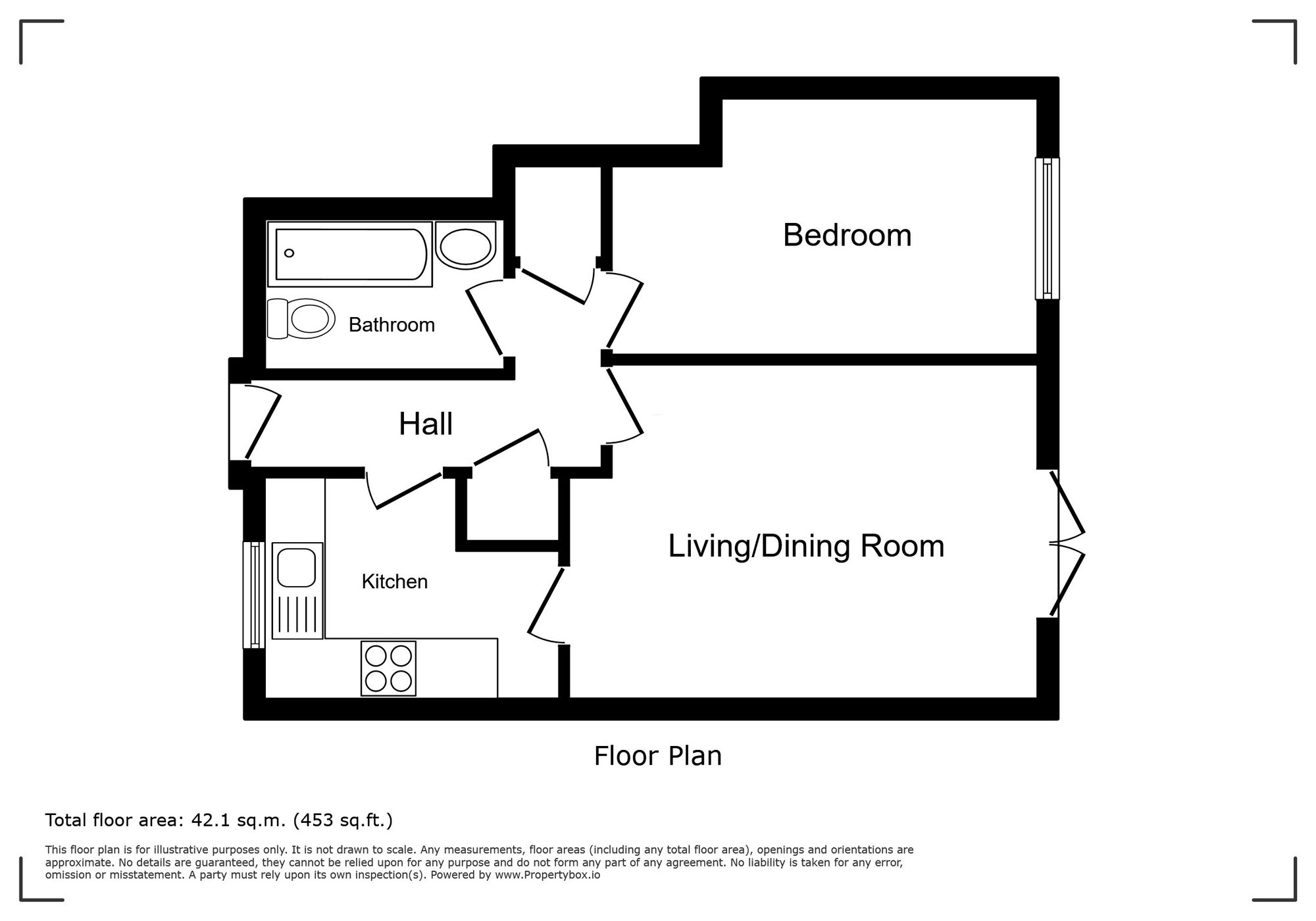 4 Wickland Court Hunter Road, Crawley floorplan