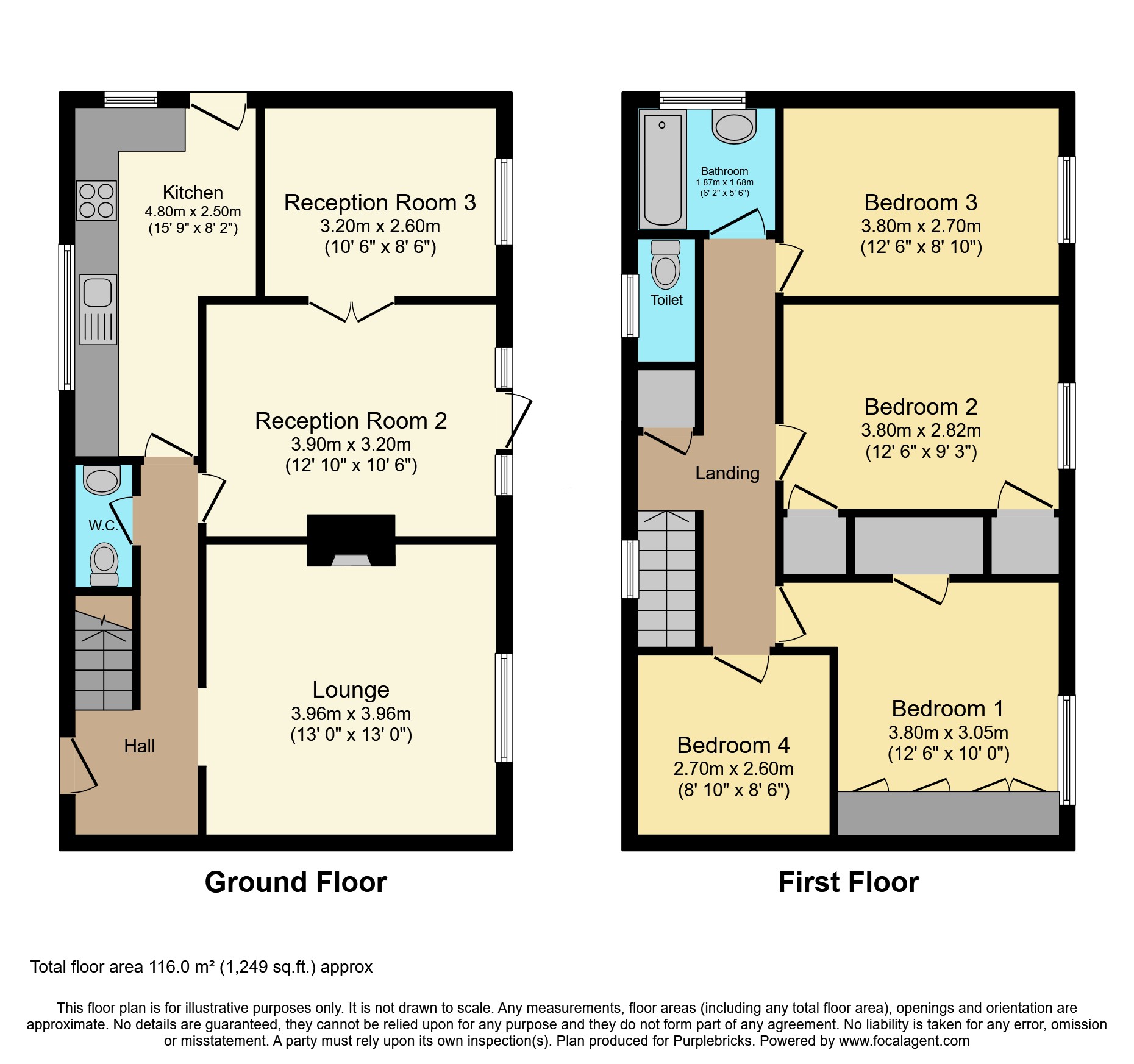20, Thaxted Way, Waltham Abbey floorplan