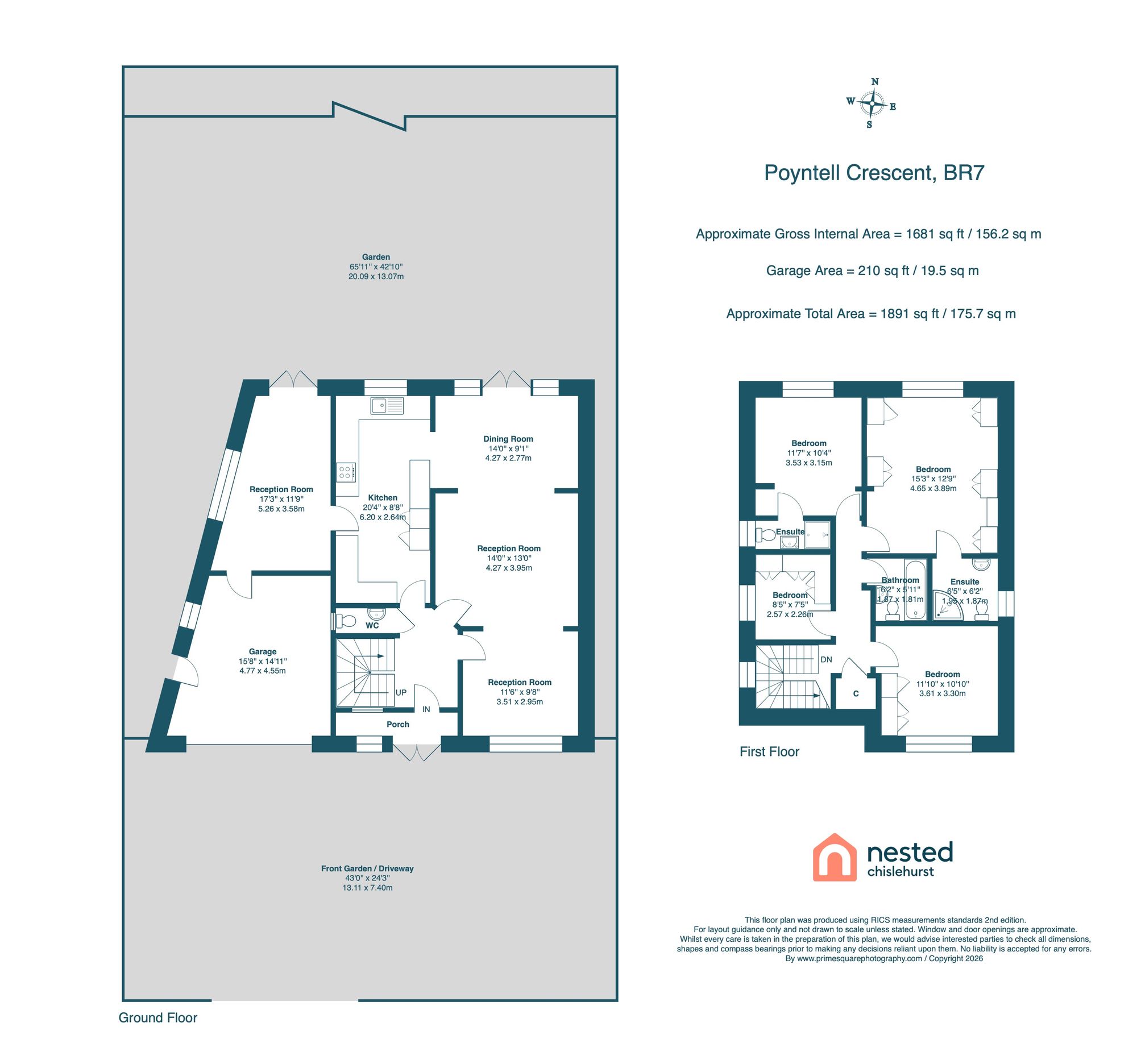 20 Poyntell Crescent, Chislehurst floorplan