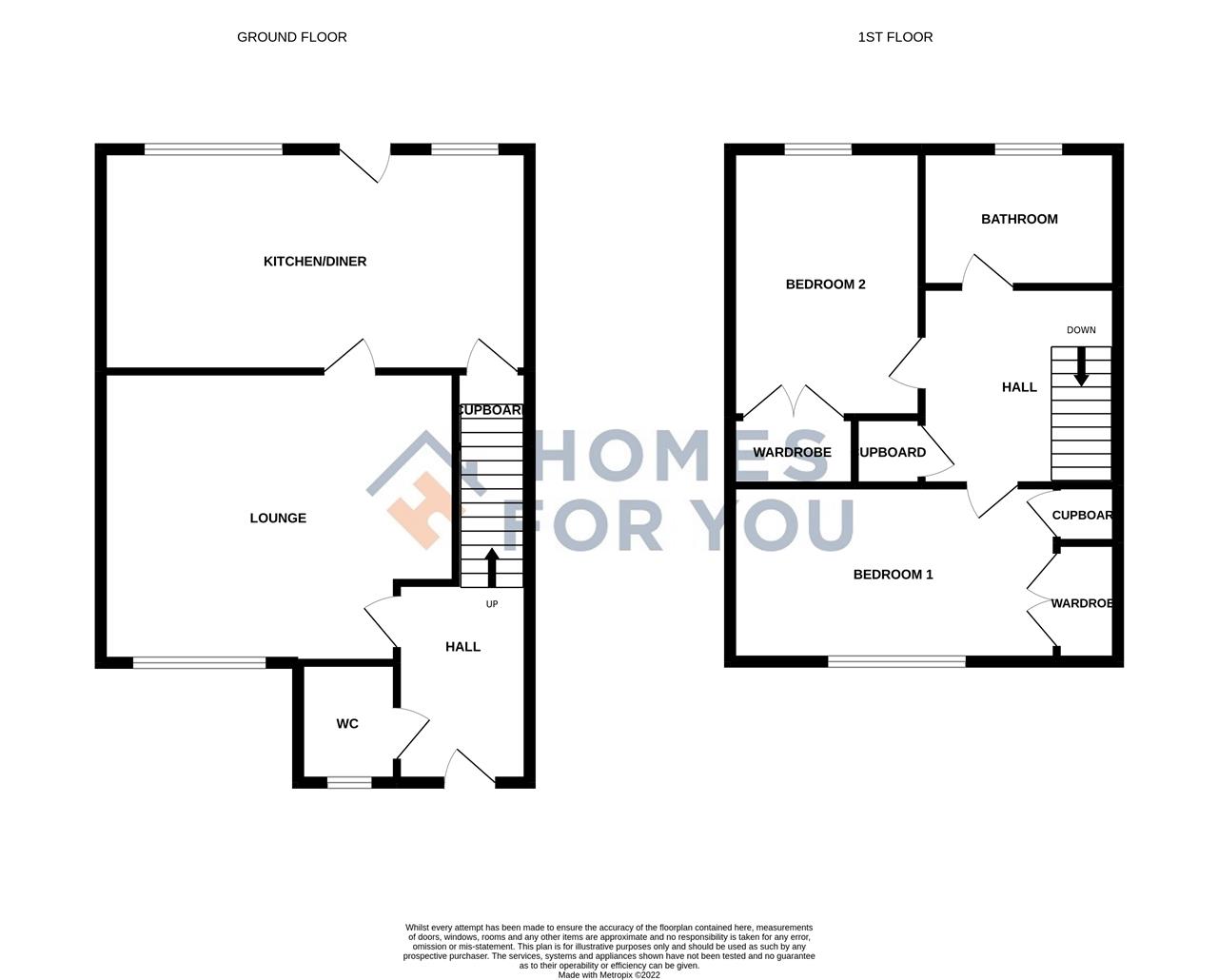 Bryden Road, Whins Of Milton, Stirling FK7, 2 bedroom terraced house