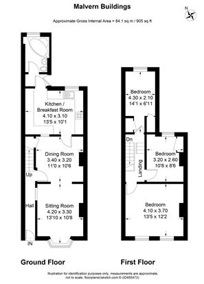 3 Bedrooms Terraced house for sale in Malvern Buildings, Bath, Somerset BA1