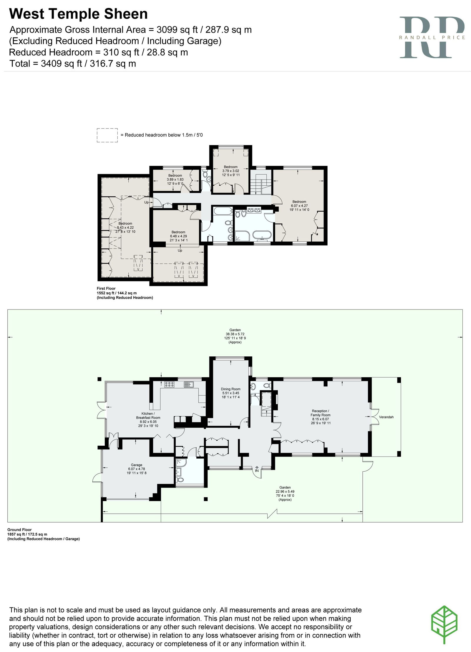 34, West Temple Sheen, London floorplan