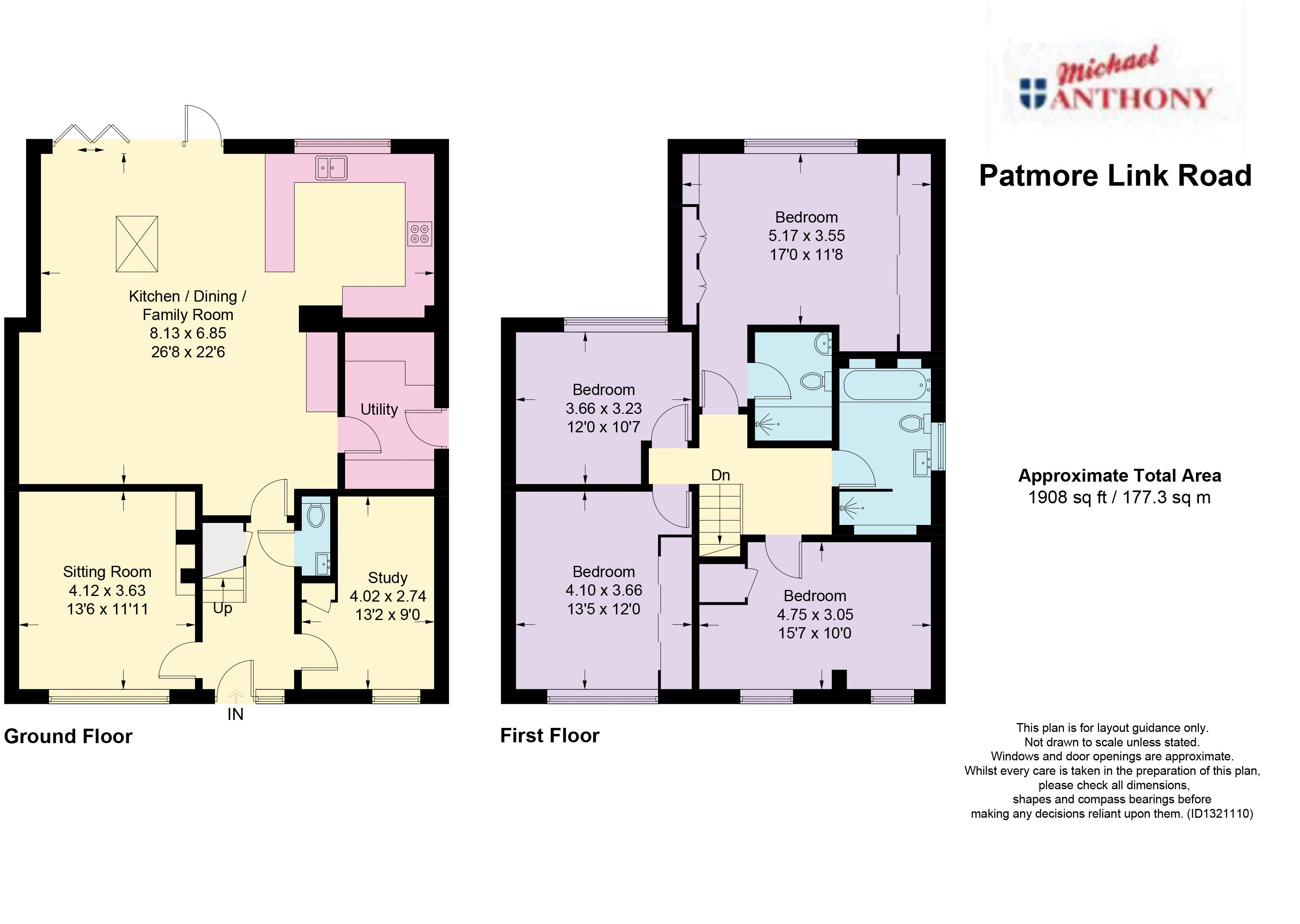 6, Patmore Link Road, Hemel Hempstead floorplan