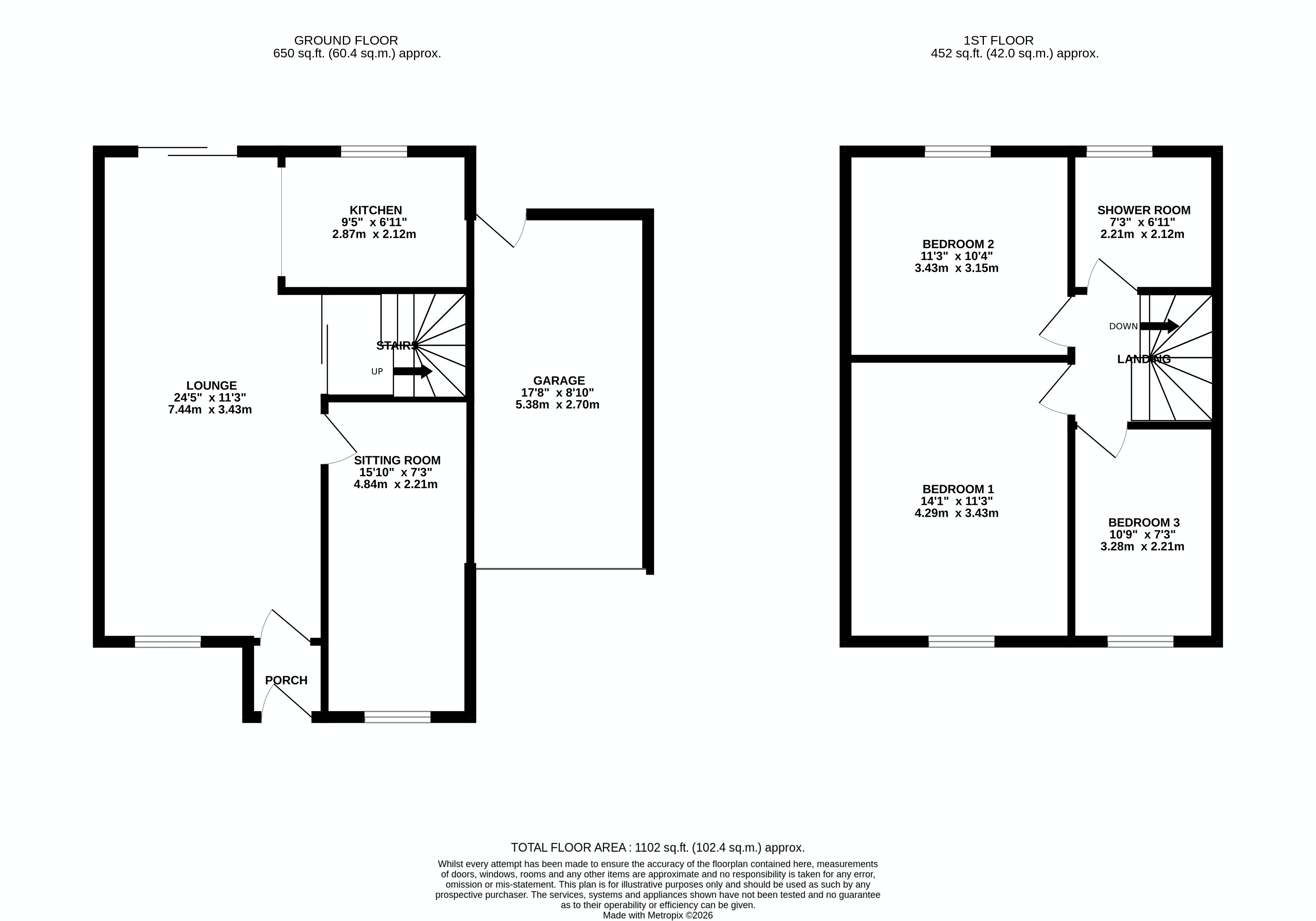 30, Hartland Drive, Derby floorplan