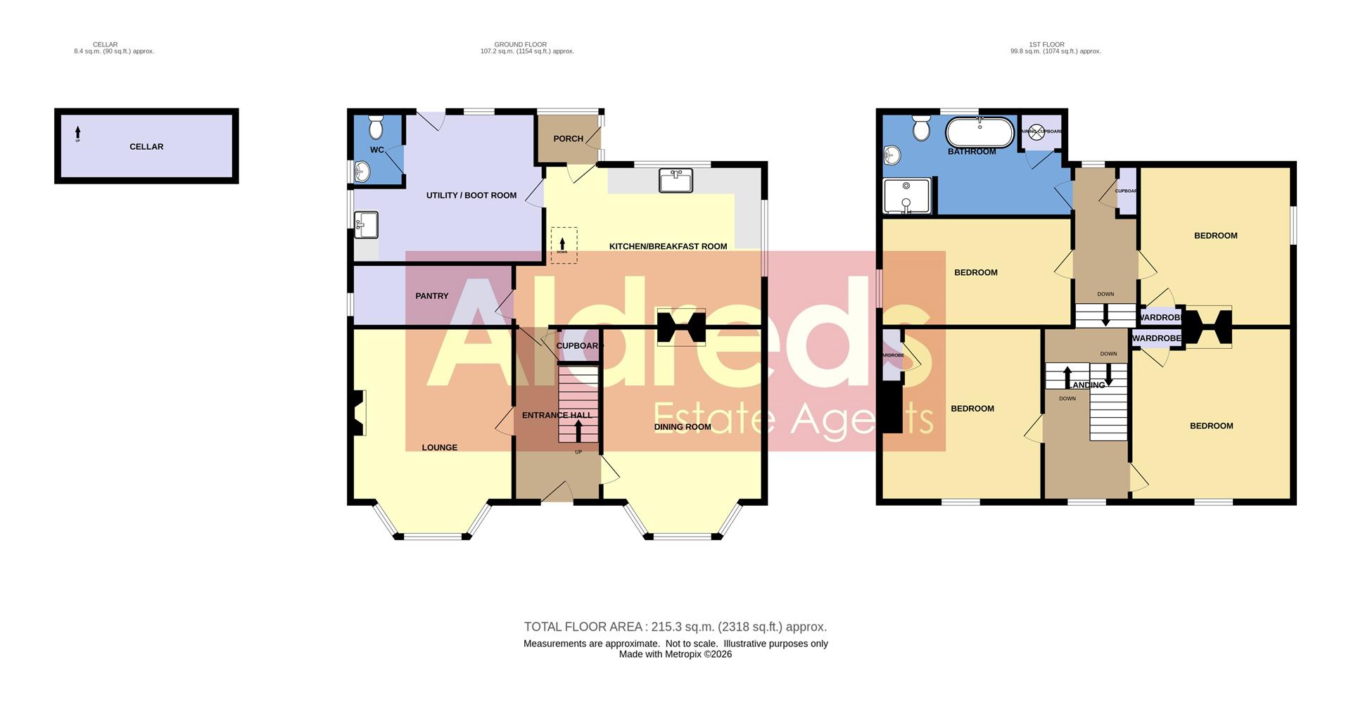 40, Damgate Lane, Great Yarmouth floorplan
