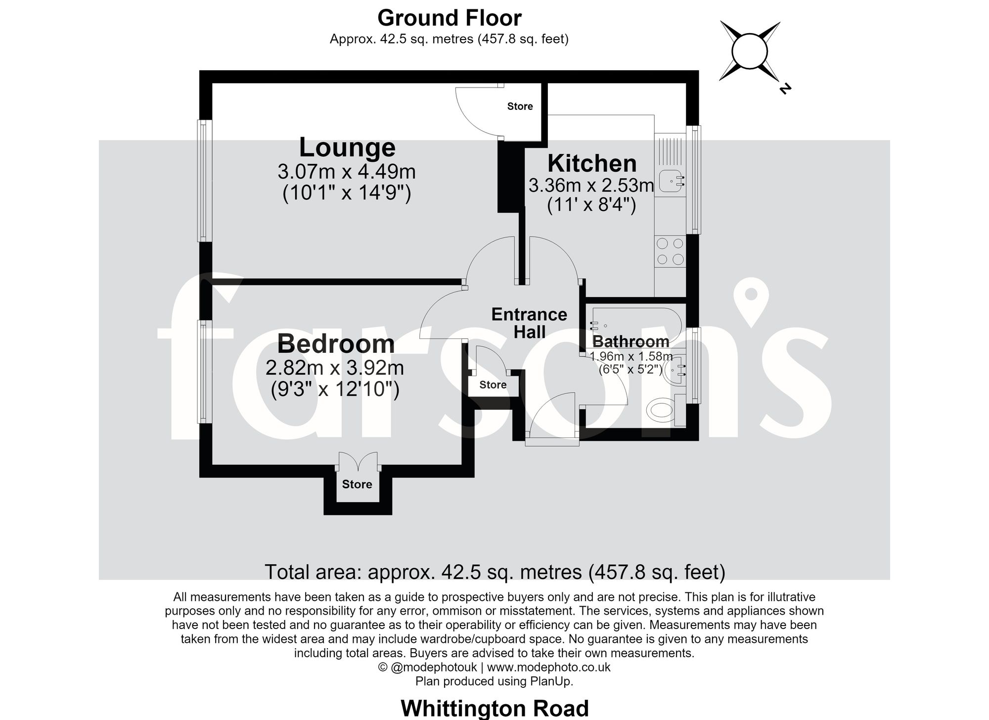 Whittington Road, Brentwood floorplan