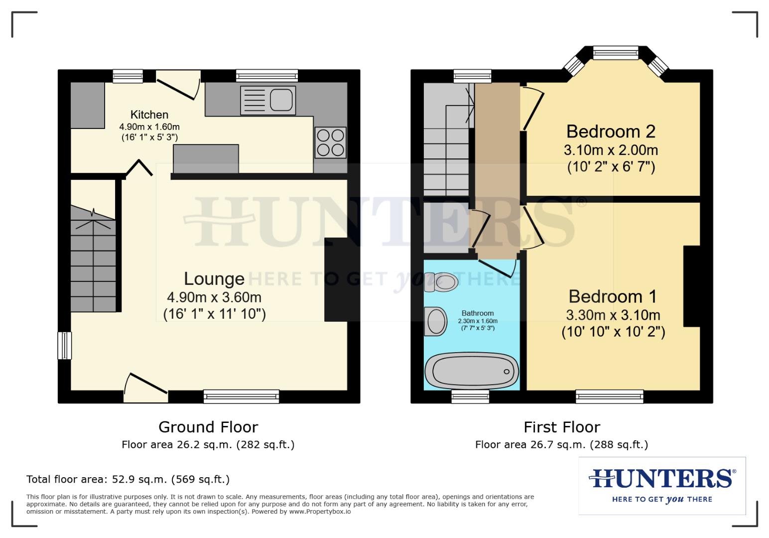 4, Chapel Yard, Knottingley floorplan