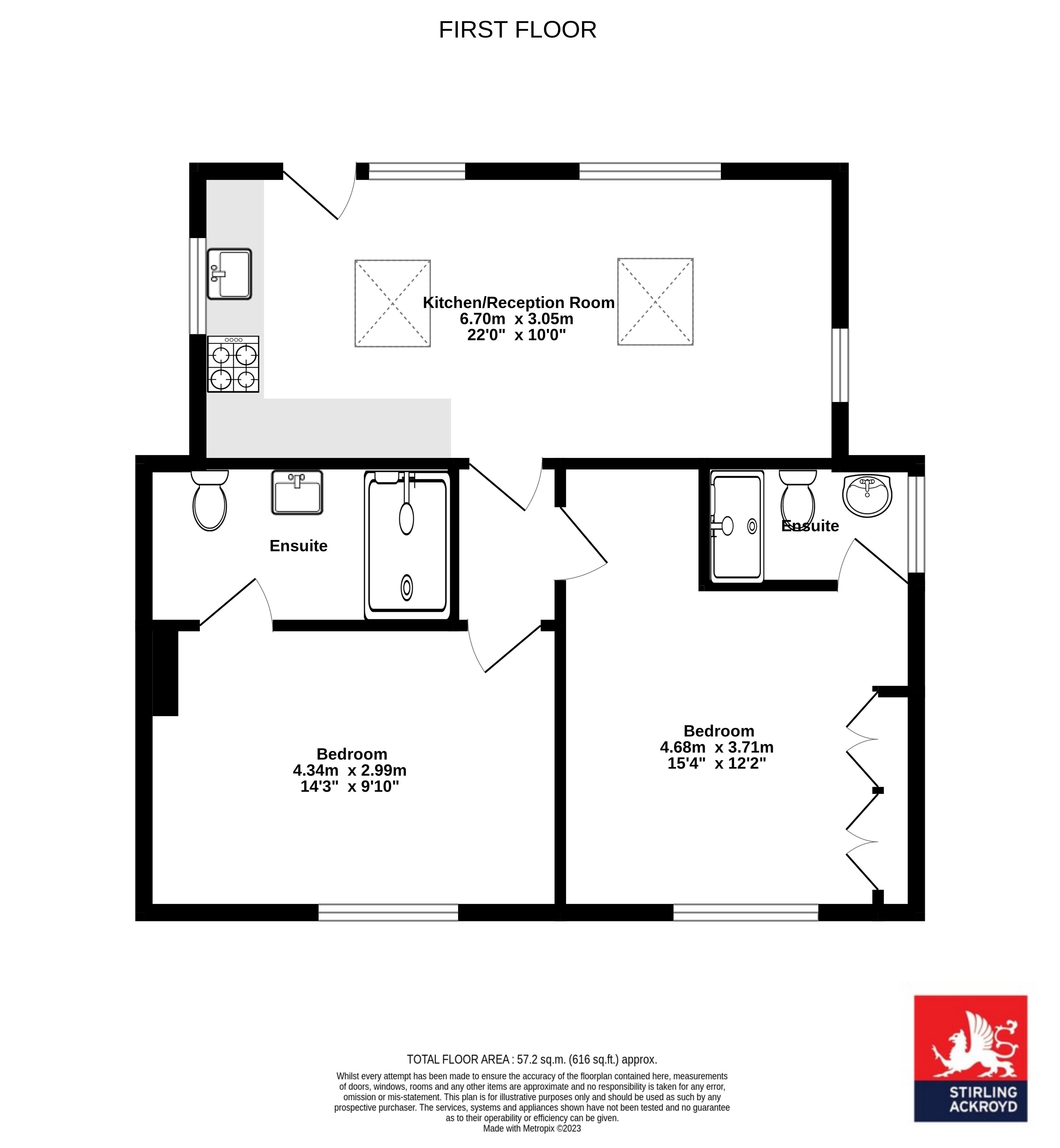 8B, Nelson Road, Twickenham floorplan