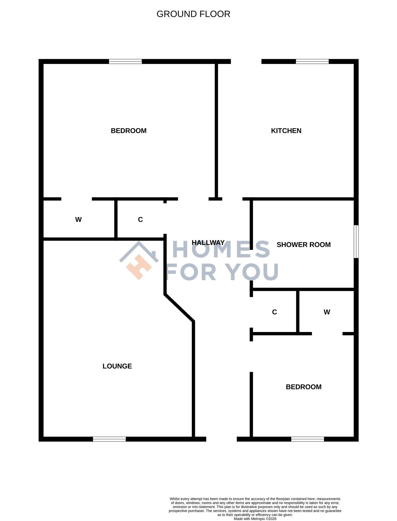 27a, Laurel Grove, Bonnybridge floorplan