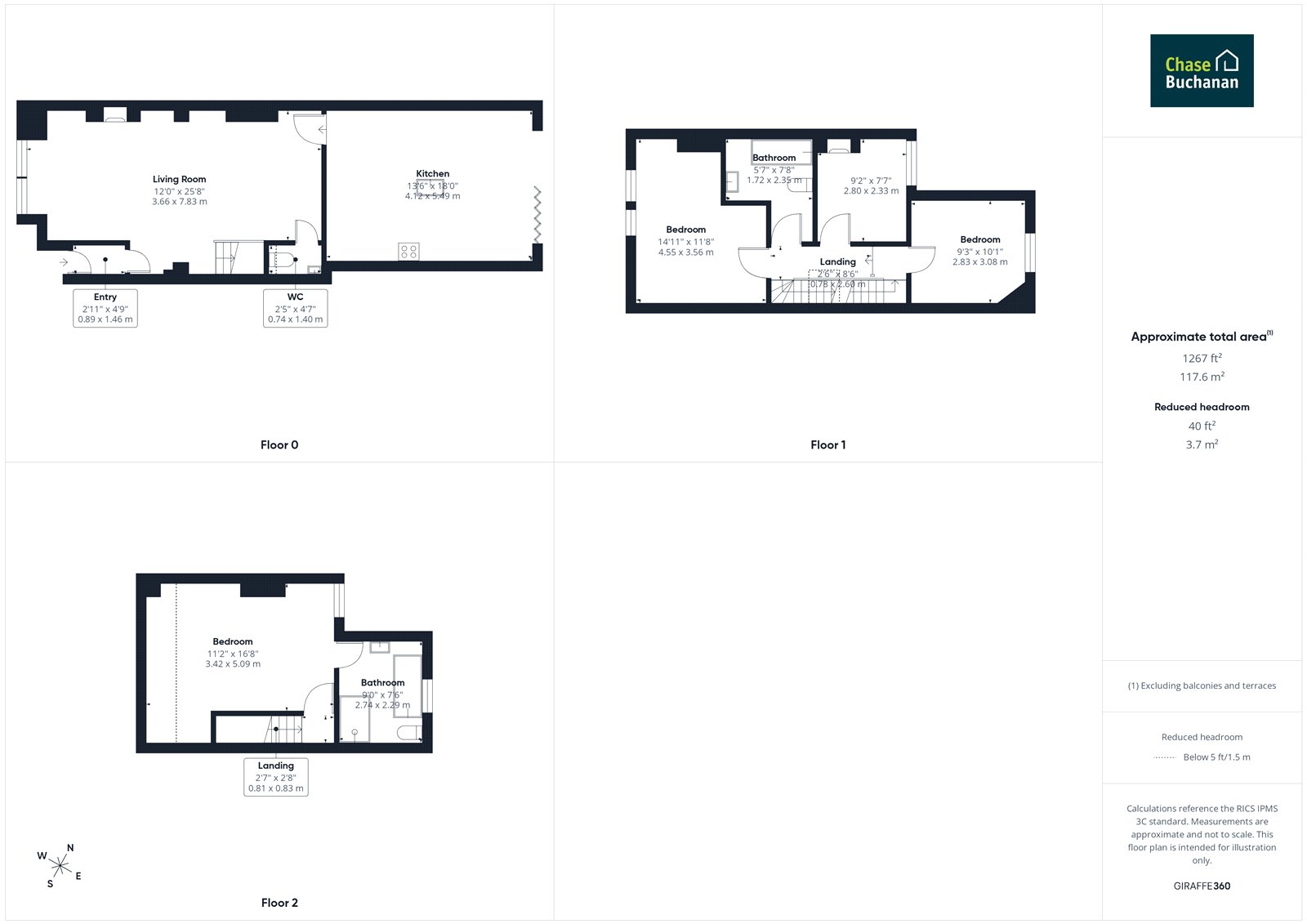 101, Sherland Road, Twickenham floorplan