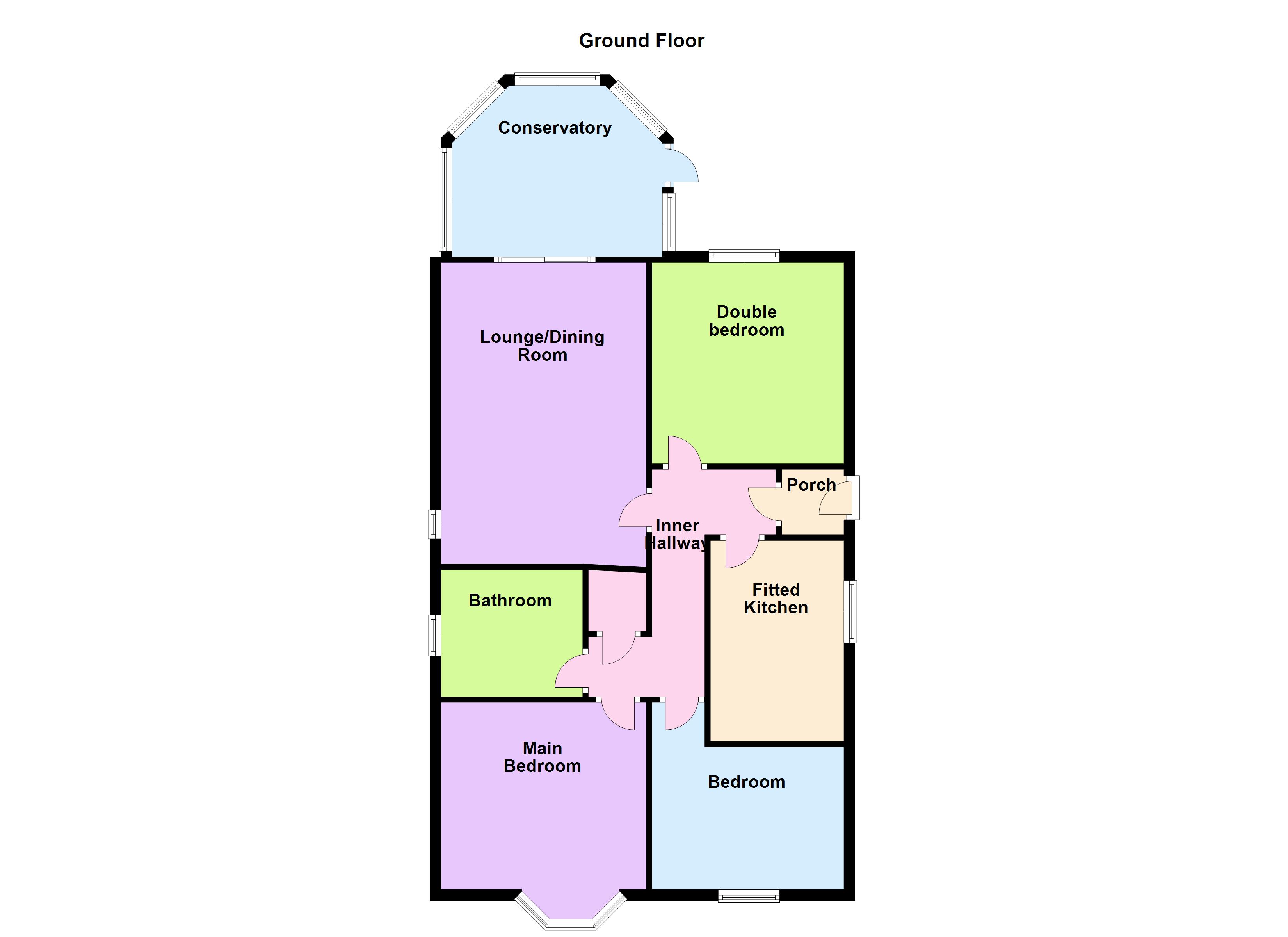 3 bed detached bungalow for sale in Ovington View, Prudhoe NE42 Zoopla