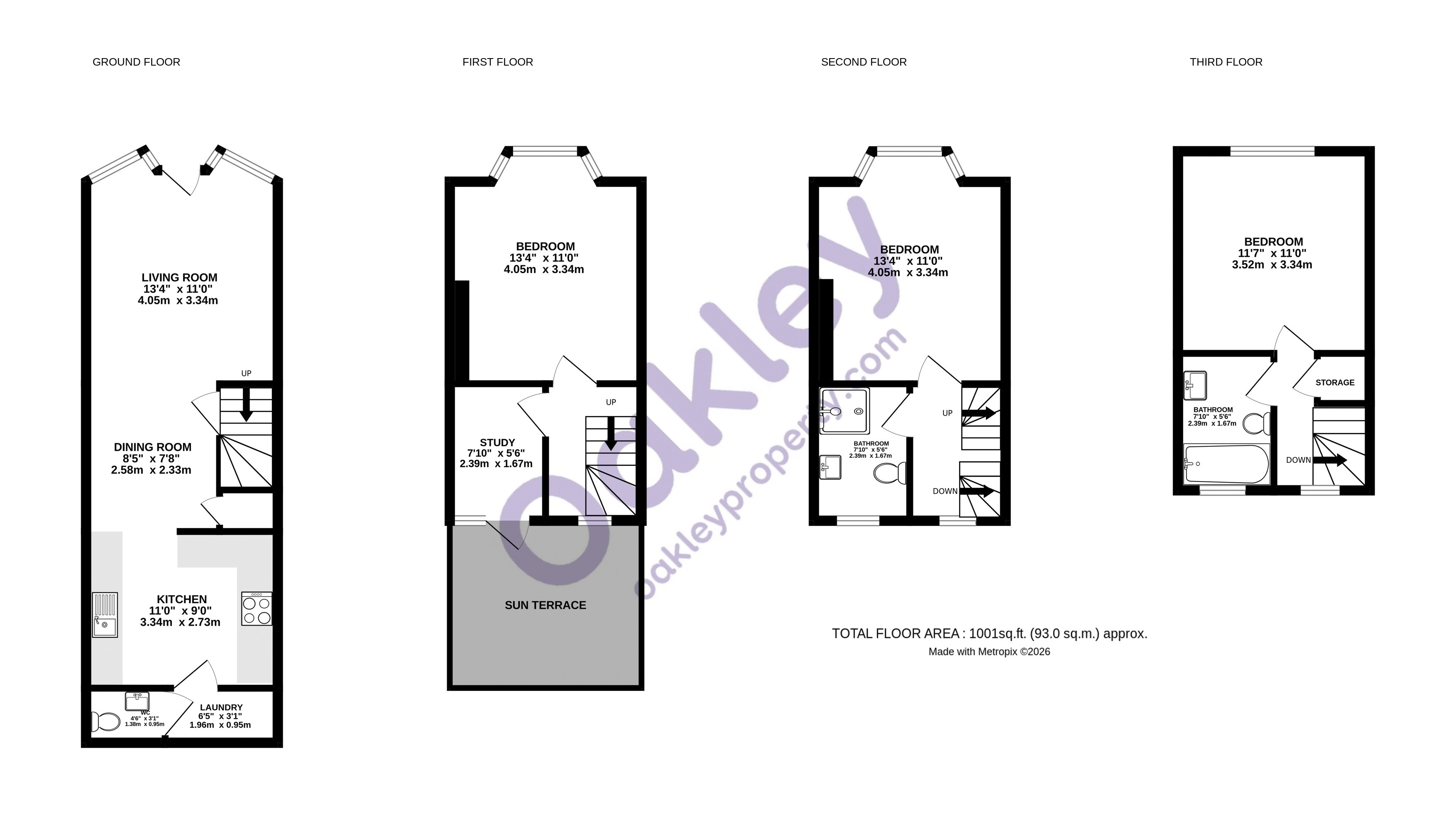 19, Marlborough Place, Brighton floorplan