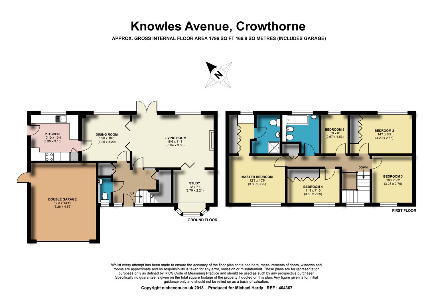 5 Bedrooms Detached house for sale in Knowles Avenue, Crowthorne, Berkshire RG45