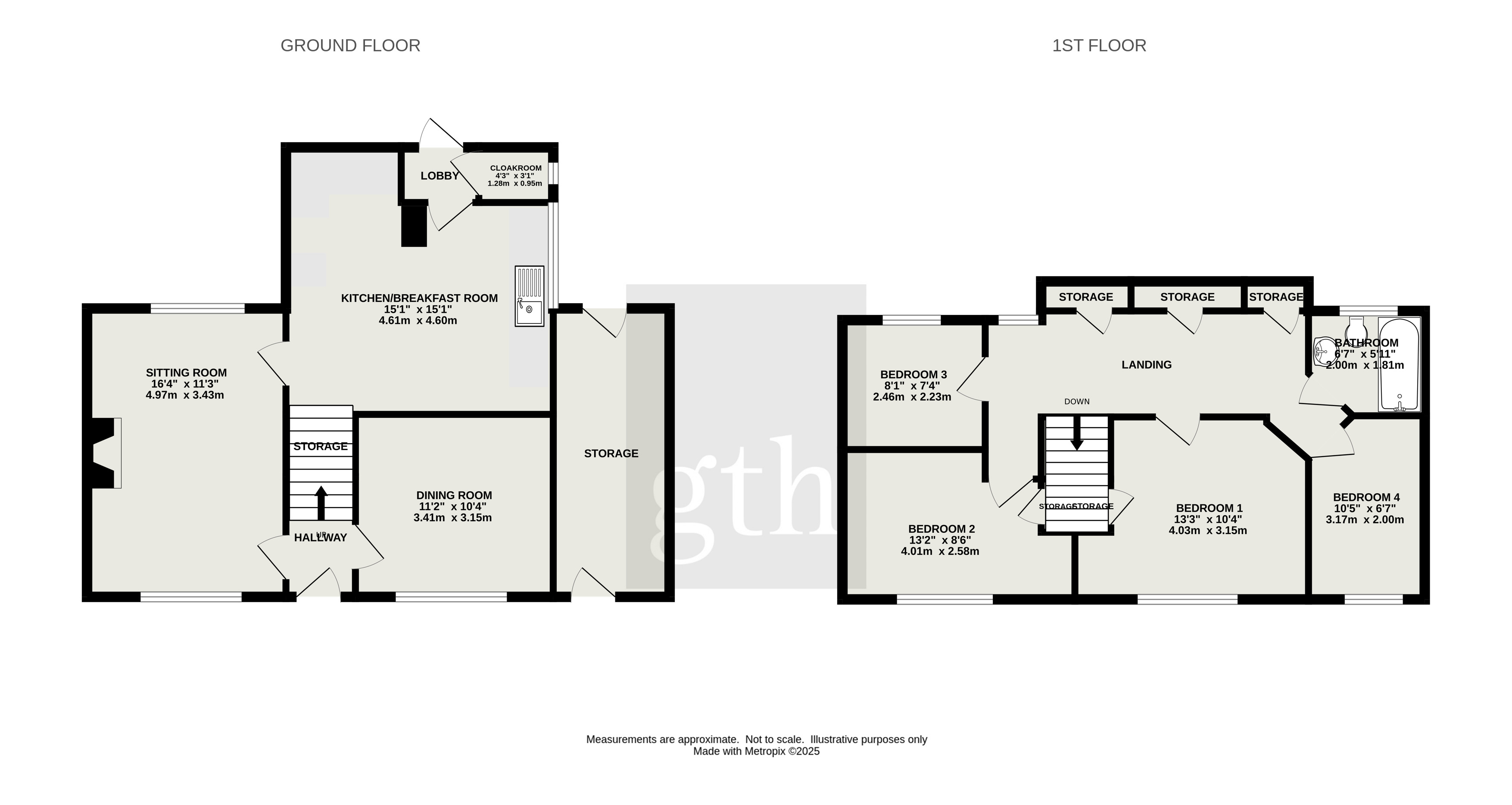 58, Barton Road, Burnham-on-Sea floorplan