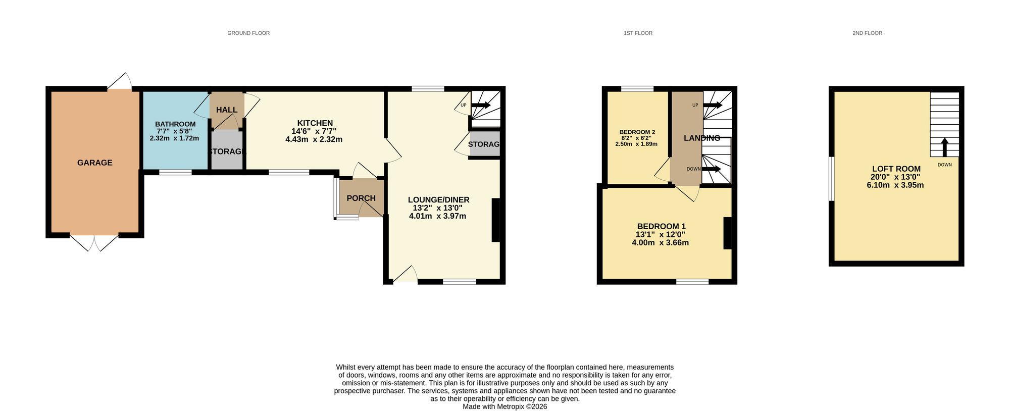 50 Albert Street, Mansfield floorplan