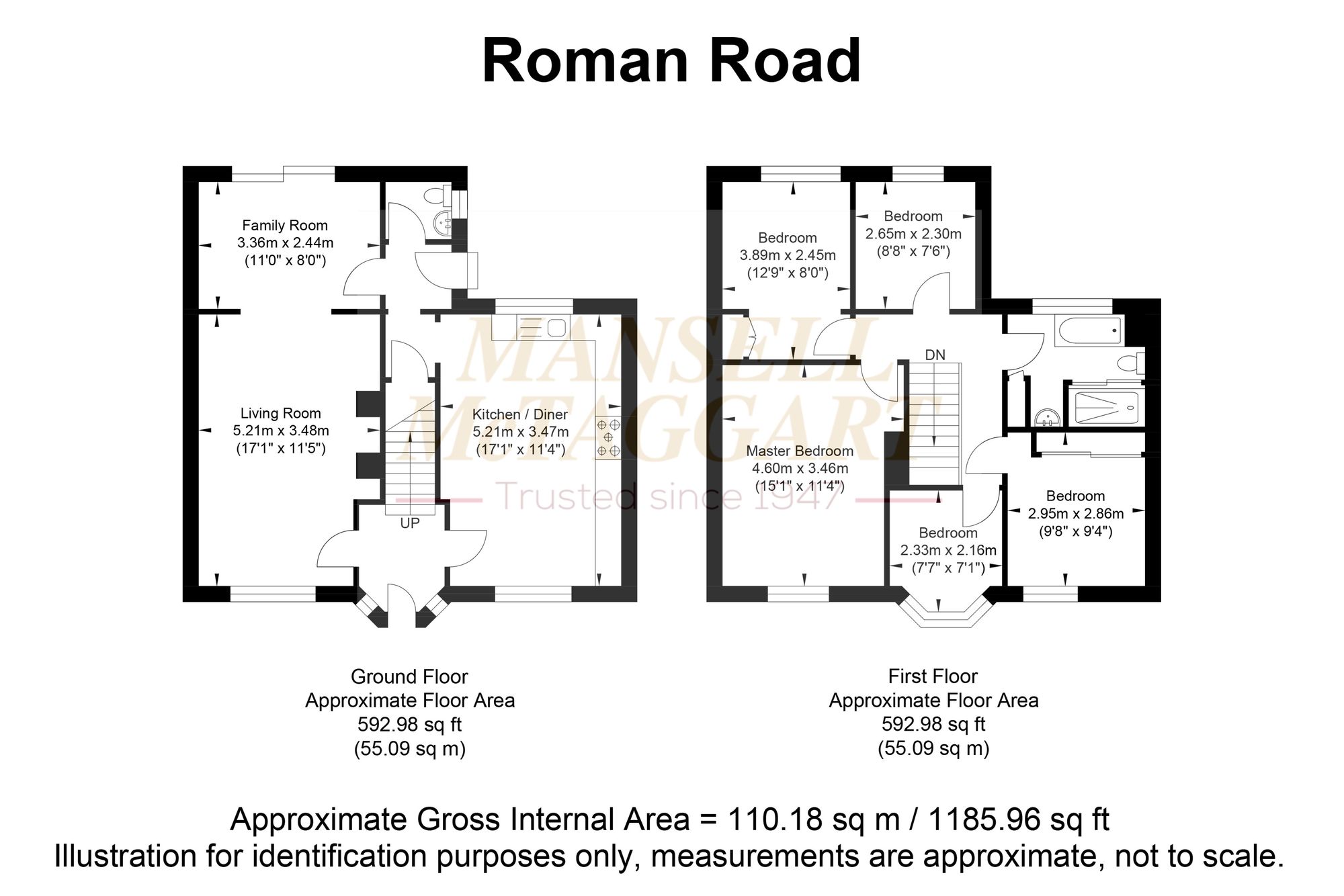 Roman Road, Steyning, BN44 floorplan