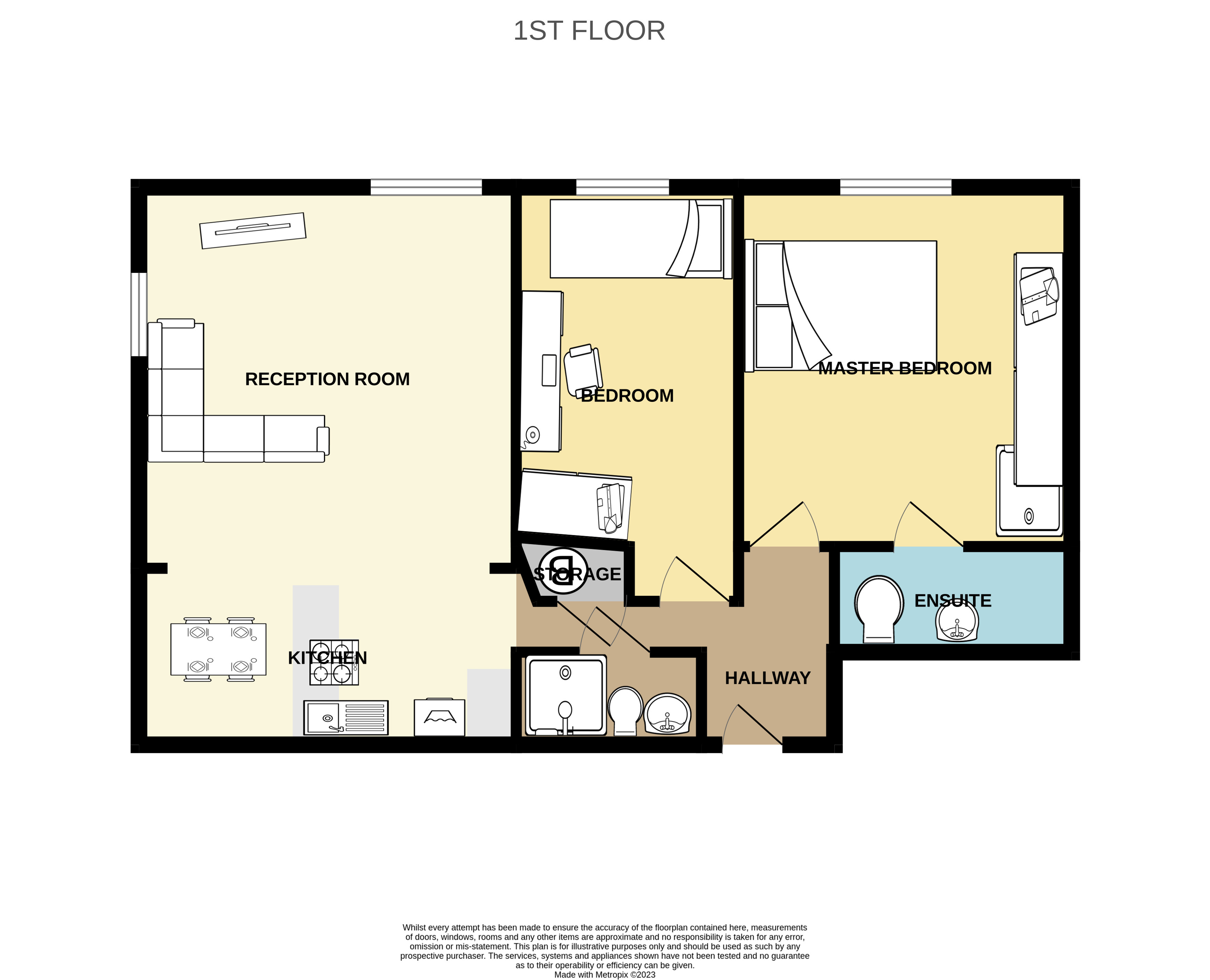Hirst Crescent, Wembley floorplan