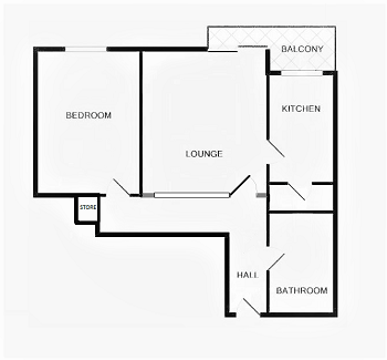 1 Bedrooms Flat for sale in Sandown Court, Albert Road, Southport PR9