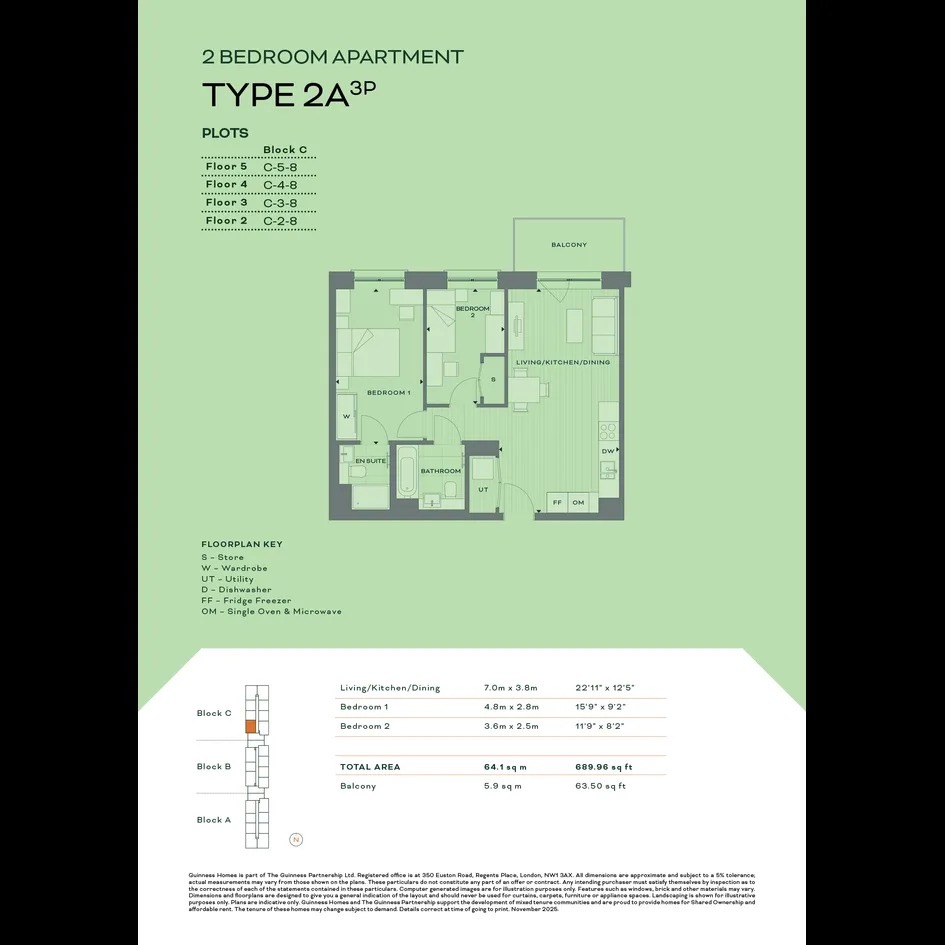 Argenta, Silvertown floorplan