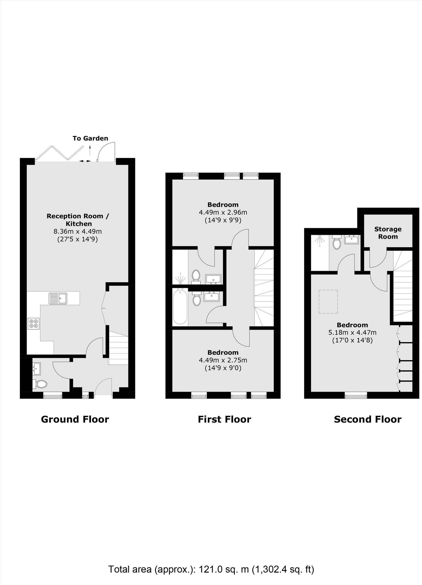 House 4, Williams Court, 24A, Caxton Road, London floorplan