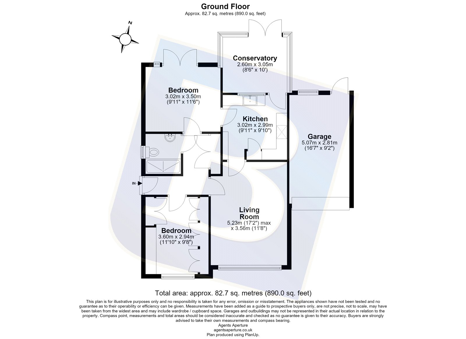 99, Portland Avenue, Kent floorplan