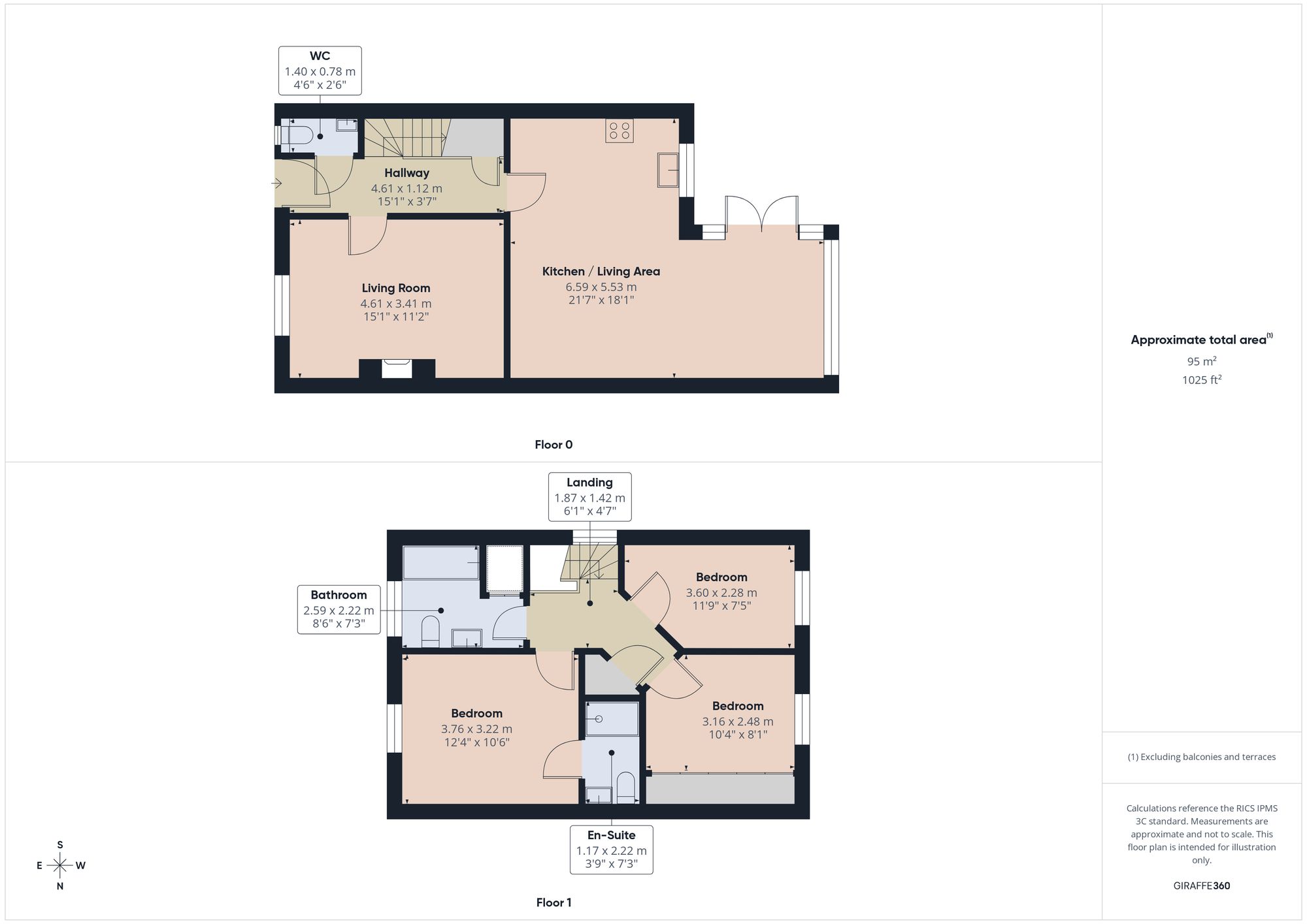 7 Bethel Place, Ebbw Vale floorplan