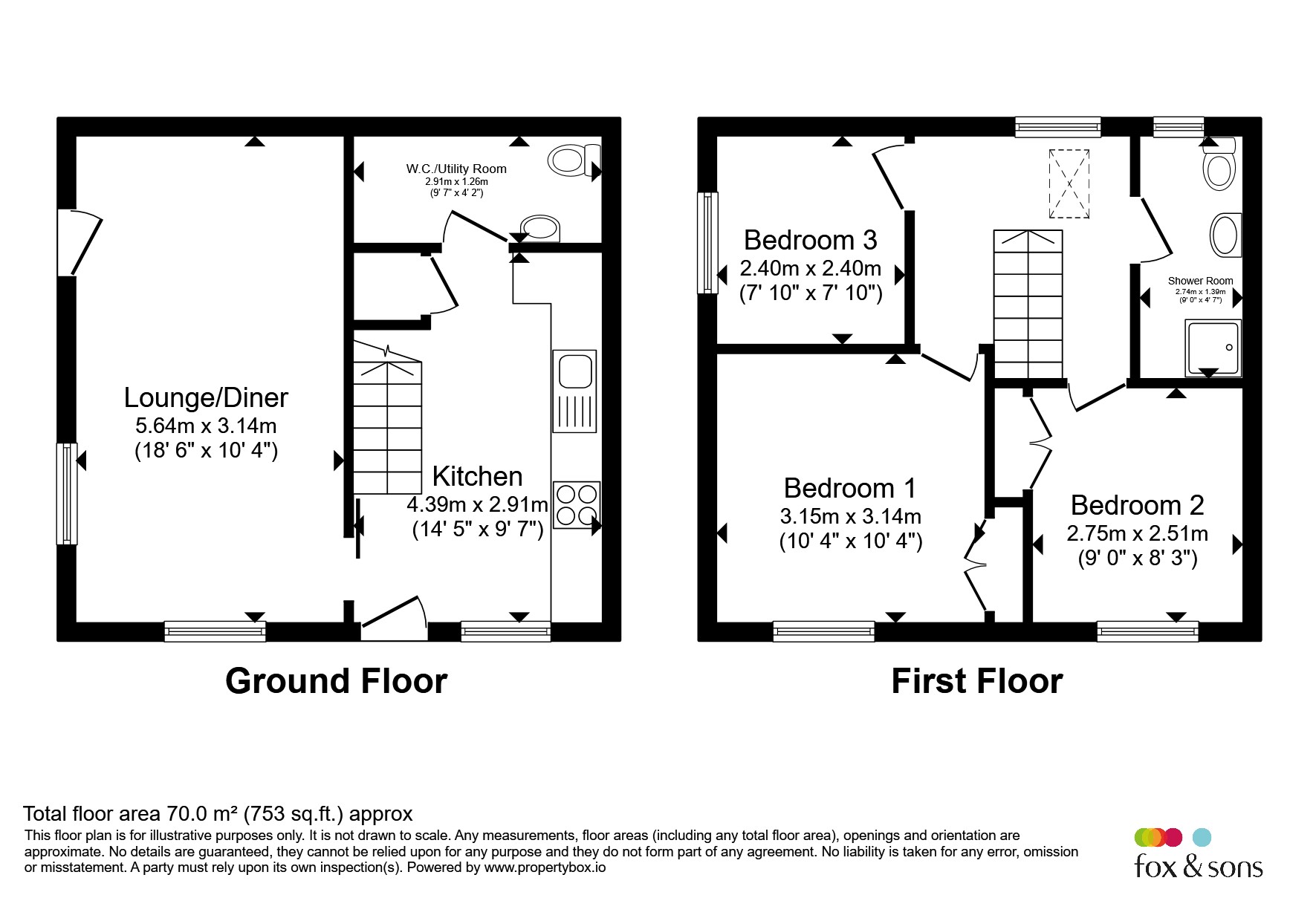 22a, South Street, South Petherton floorplan